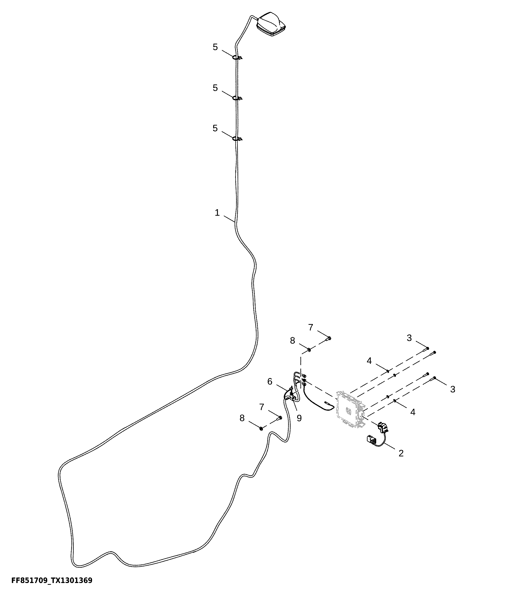 JDLink™ Modular Telematics Gateway (MTG) Assembly, Log Loader