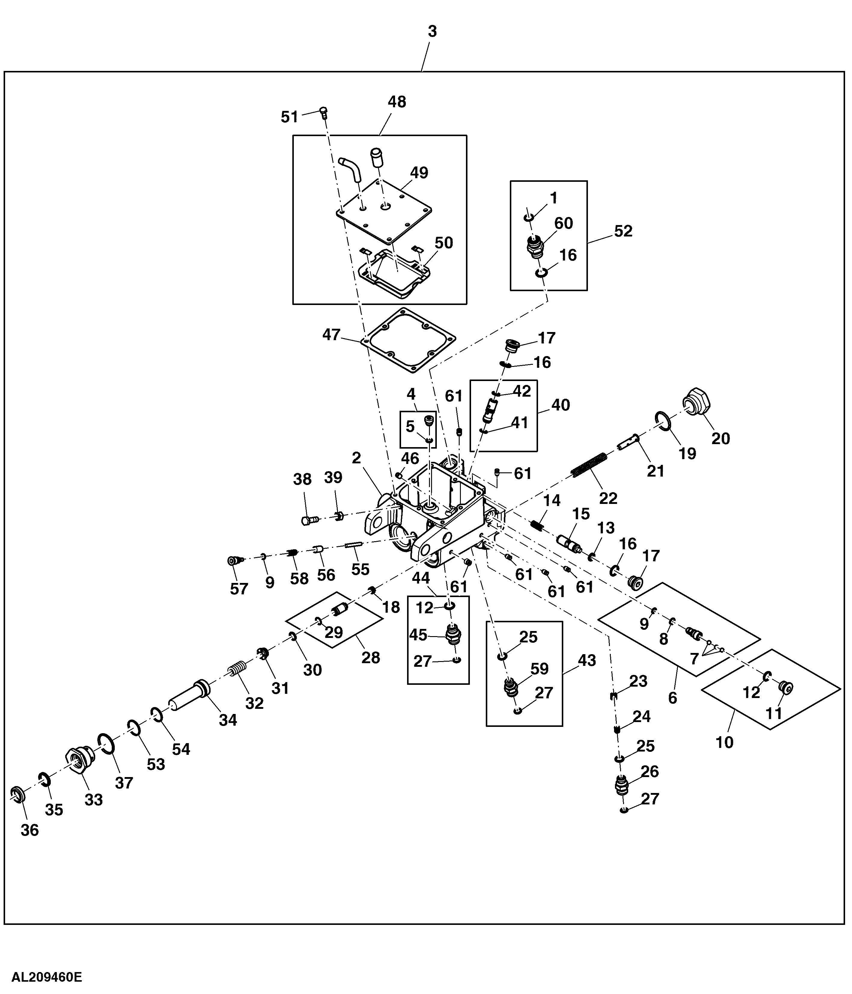 Mounting Parts, Attachment, Brake Valve, Heavy-Duty Version