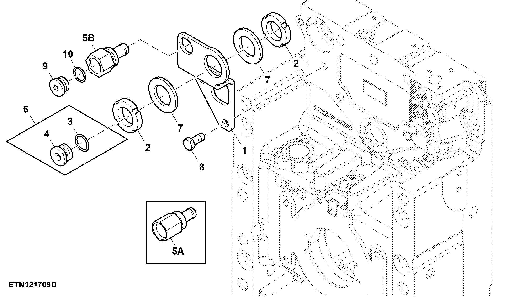 Breakaway Coupler, Oil Return Coupler, Preparation