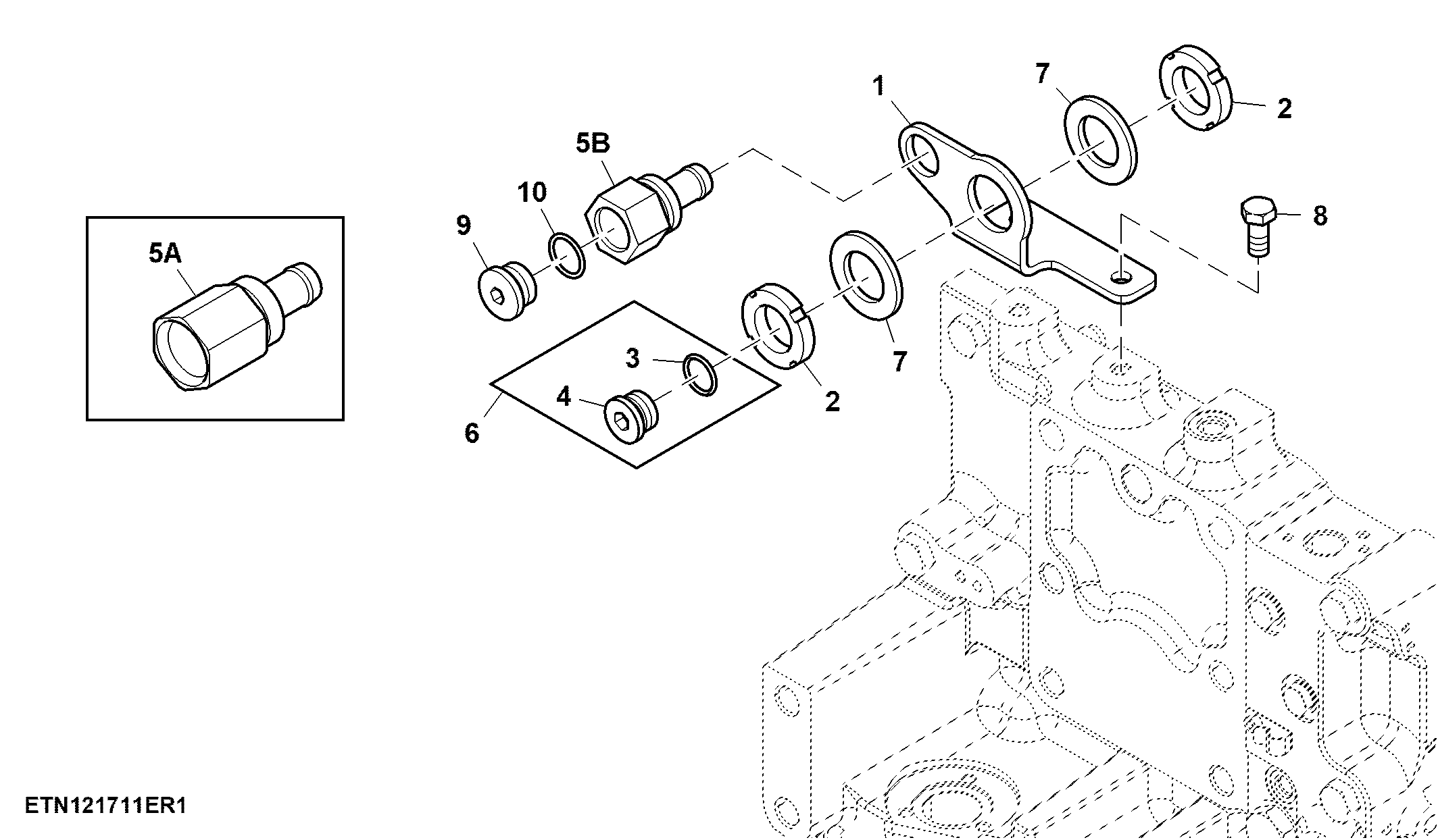 Breakaway Coupler, Oil Return Coupler, Preparation