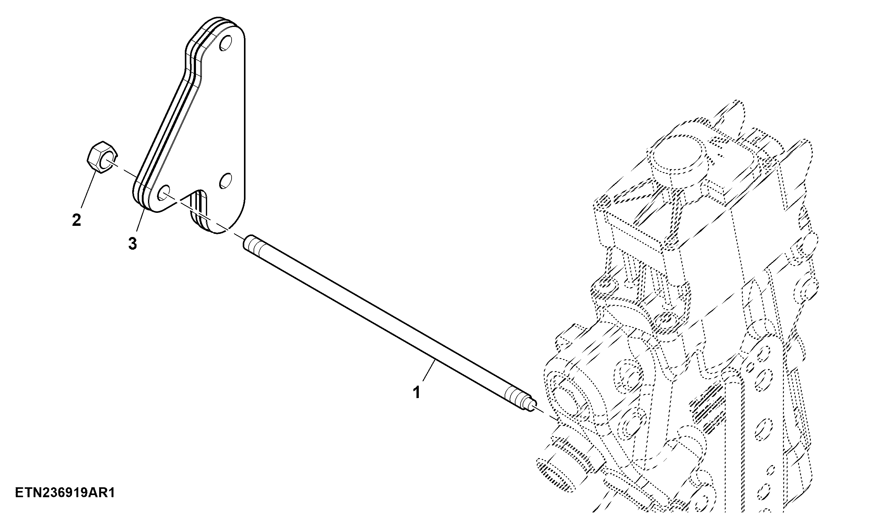 End Cover / Rod, SCV, LH, Position IV