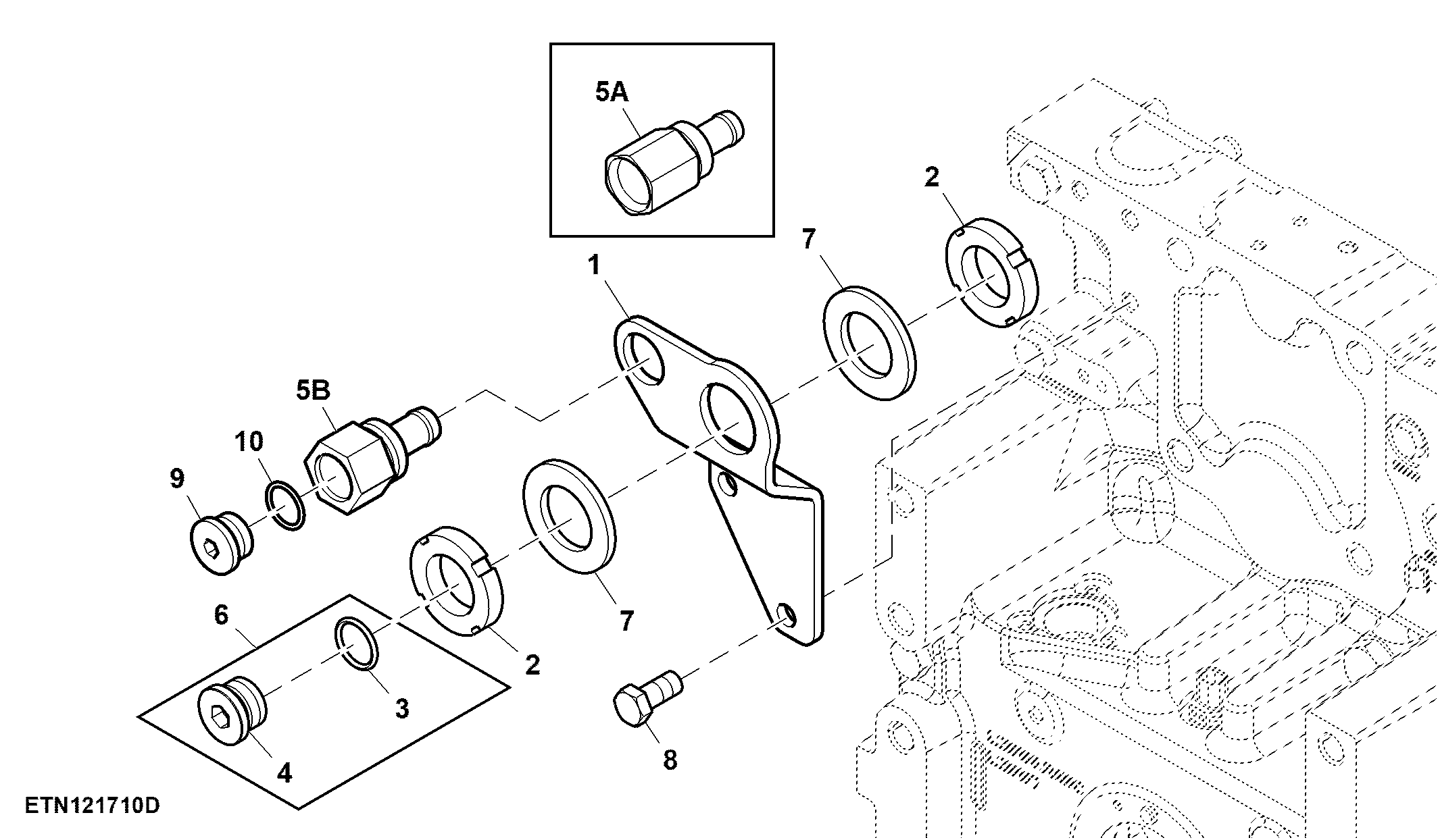Breakaway Coupler, Oil Return Coupler, Preparation