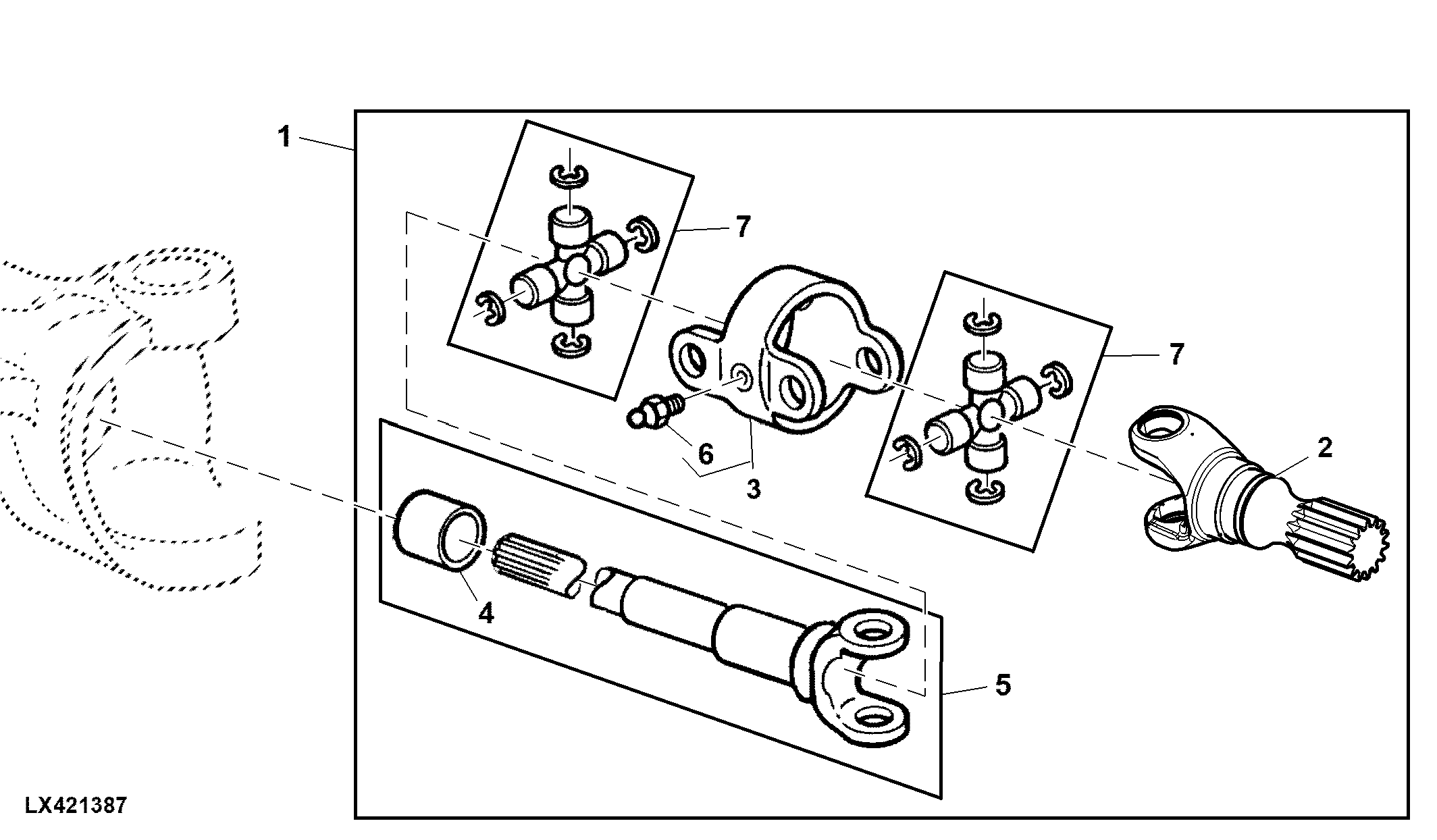 Double Jointed Shaft, Front Wheel Drive Axle