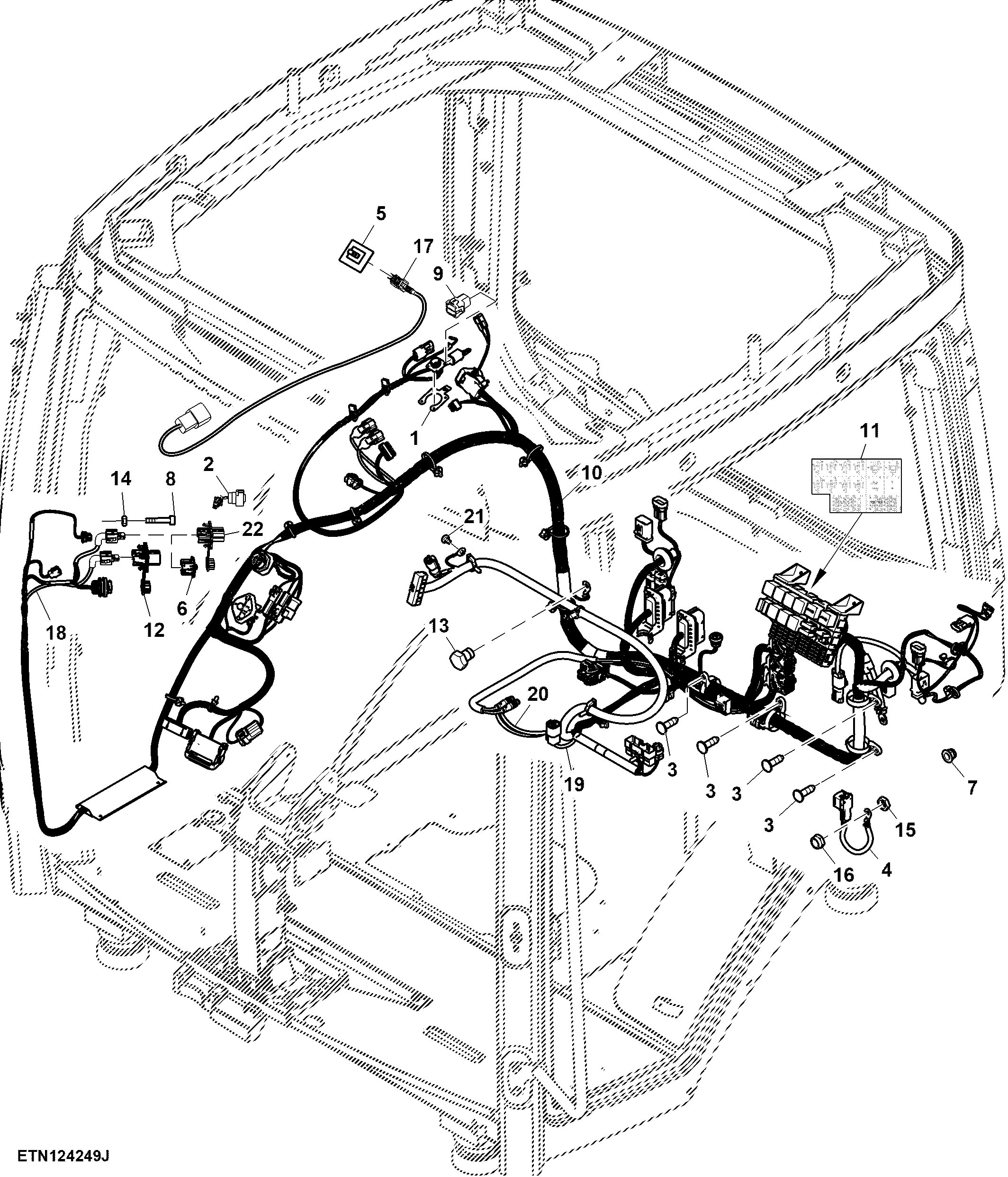 Cab Wiring Harness and Connectors, Value Server(1/3)