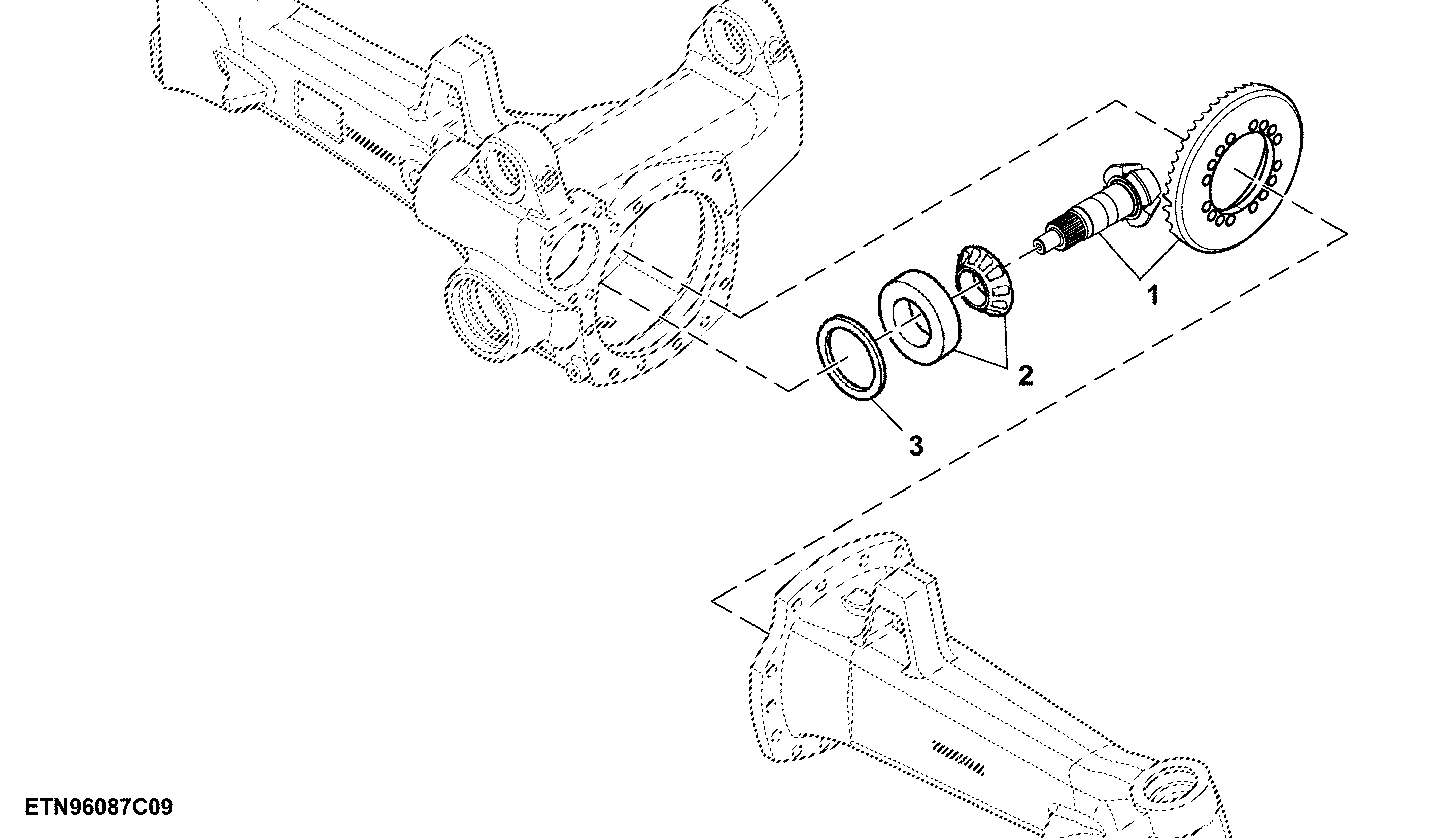 Front Wheel Drive-Axle, Bevel Gear Set