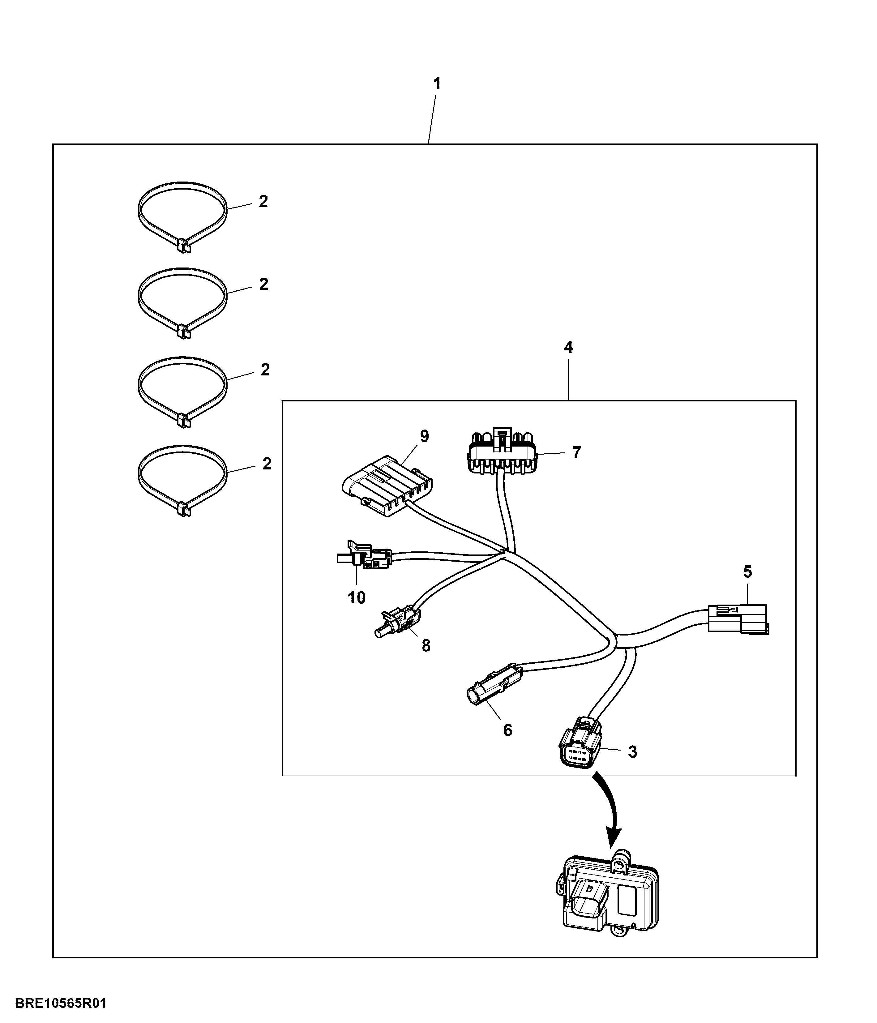 TractorPlus™ Smart Connector Module, Attachment