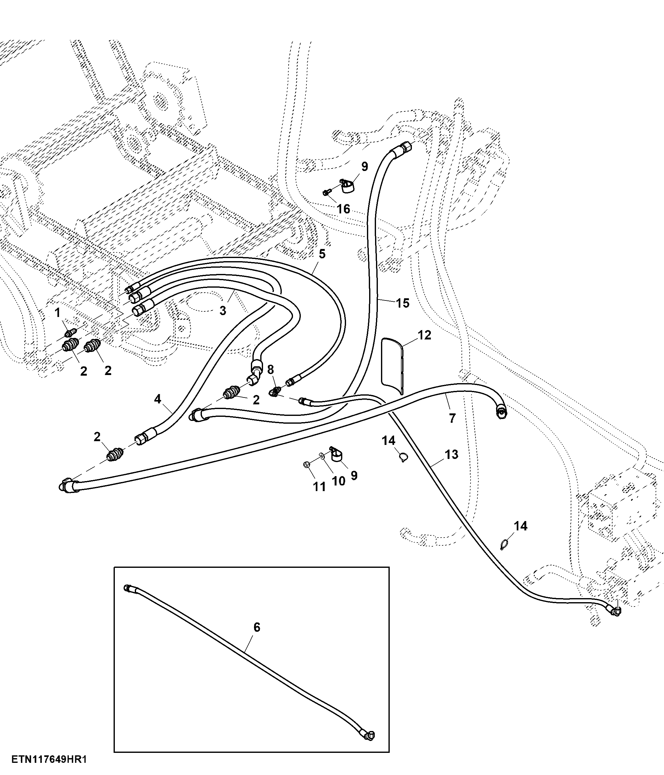 Elevator Swing Table to Elevator Frame Lines