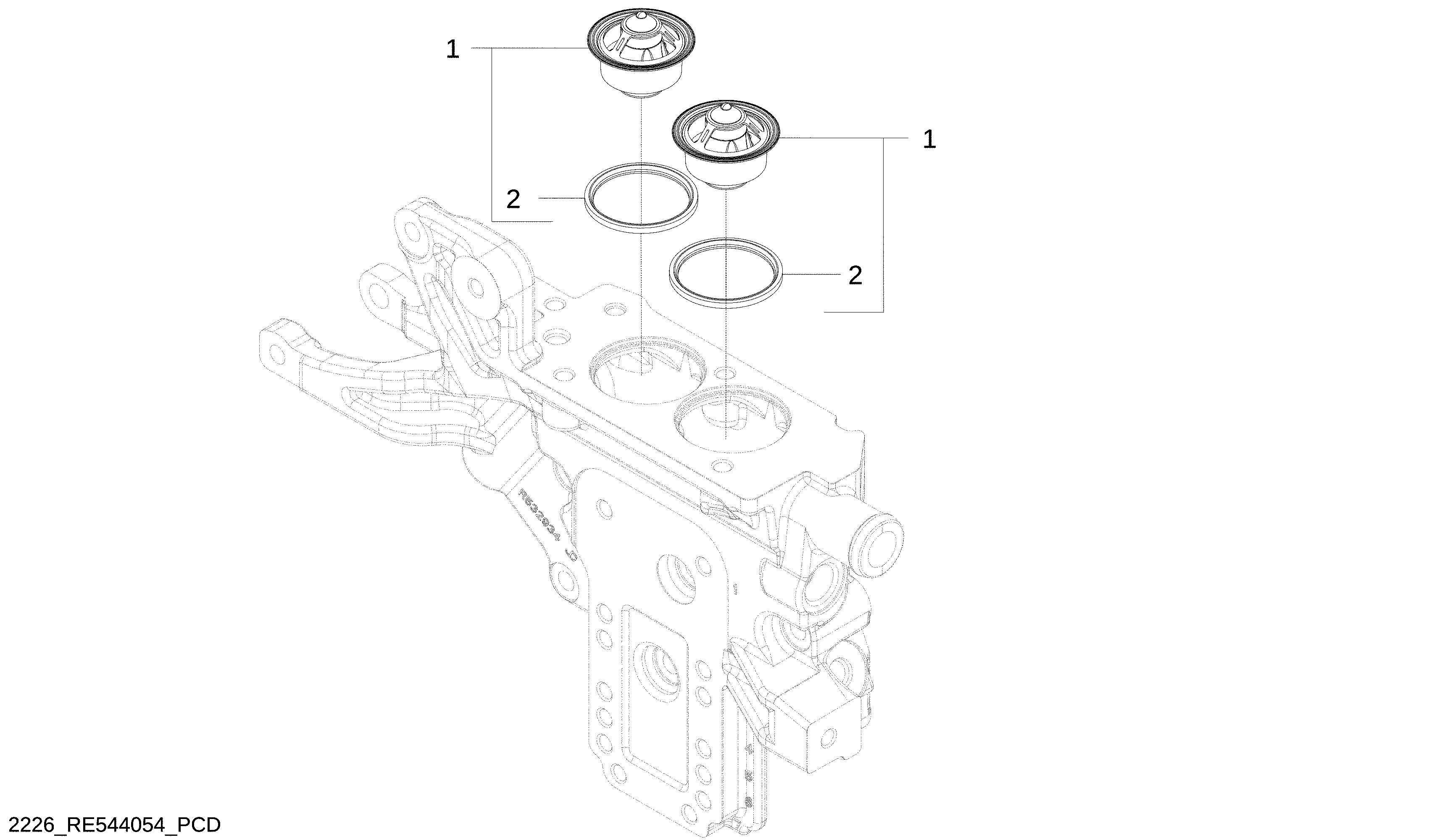 2226 Engine Thermostat