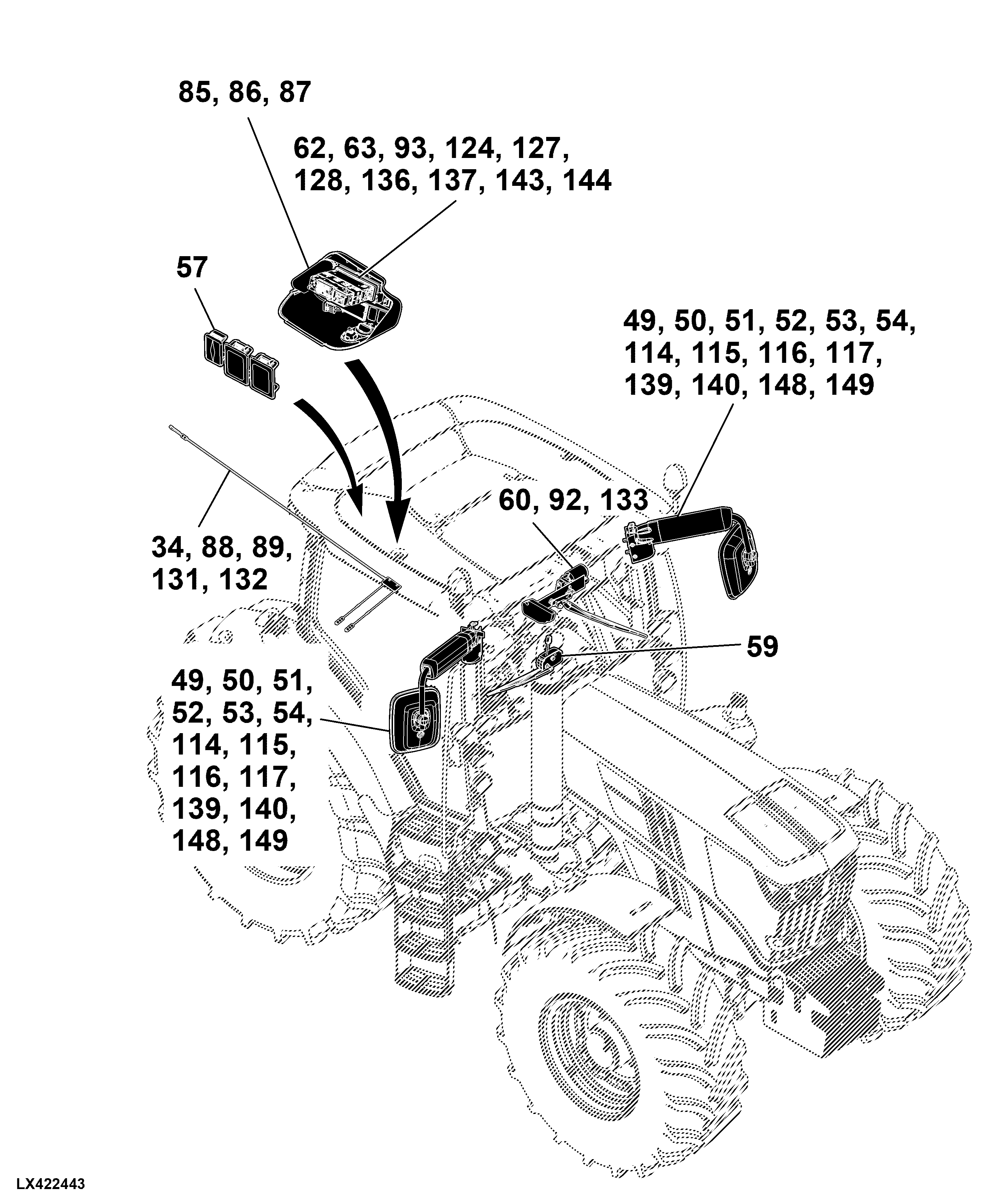 93 Operator’s Station, Controls and Accessories