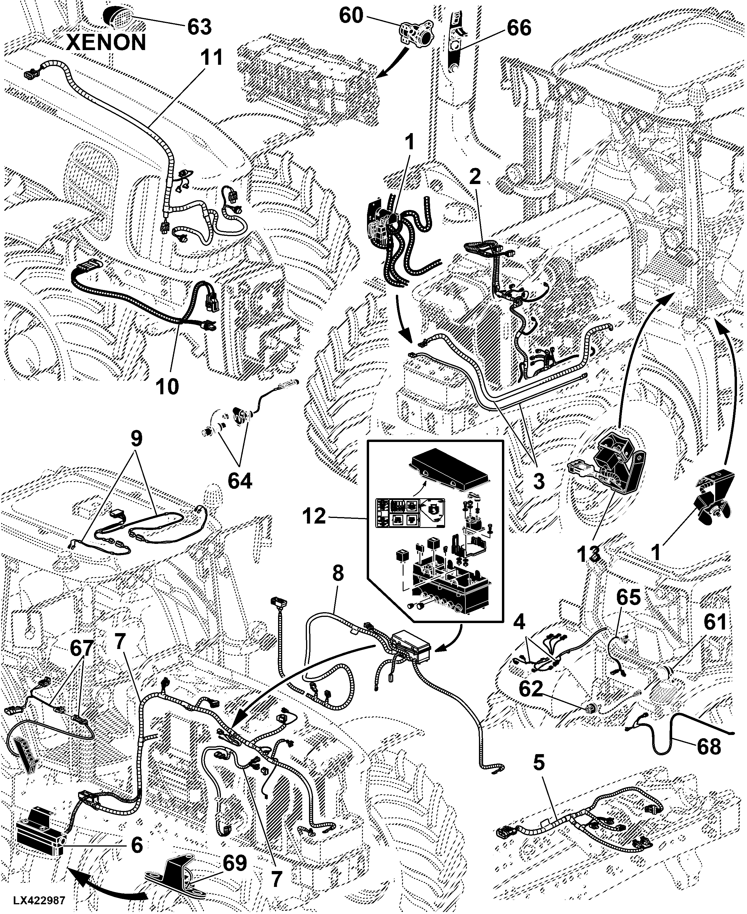 42 Electrical Components / Wiring Harnesses and Precision Farming Equipment