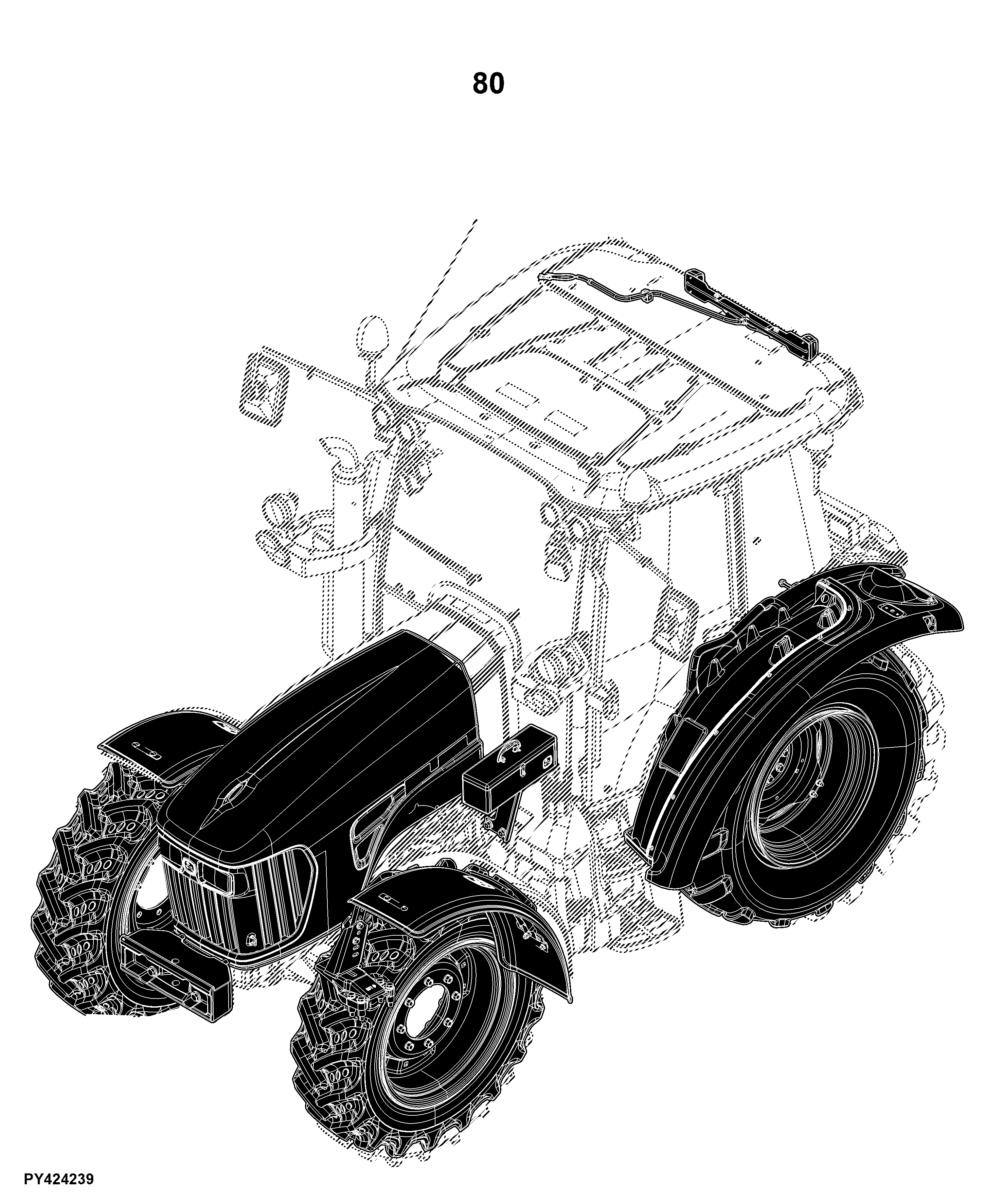 5115M Tractor (Stage V)(1PY5115M*ME000001- )(Europe Edition)