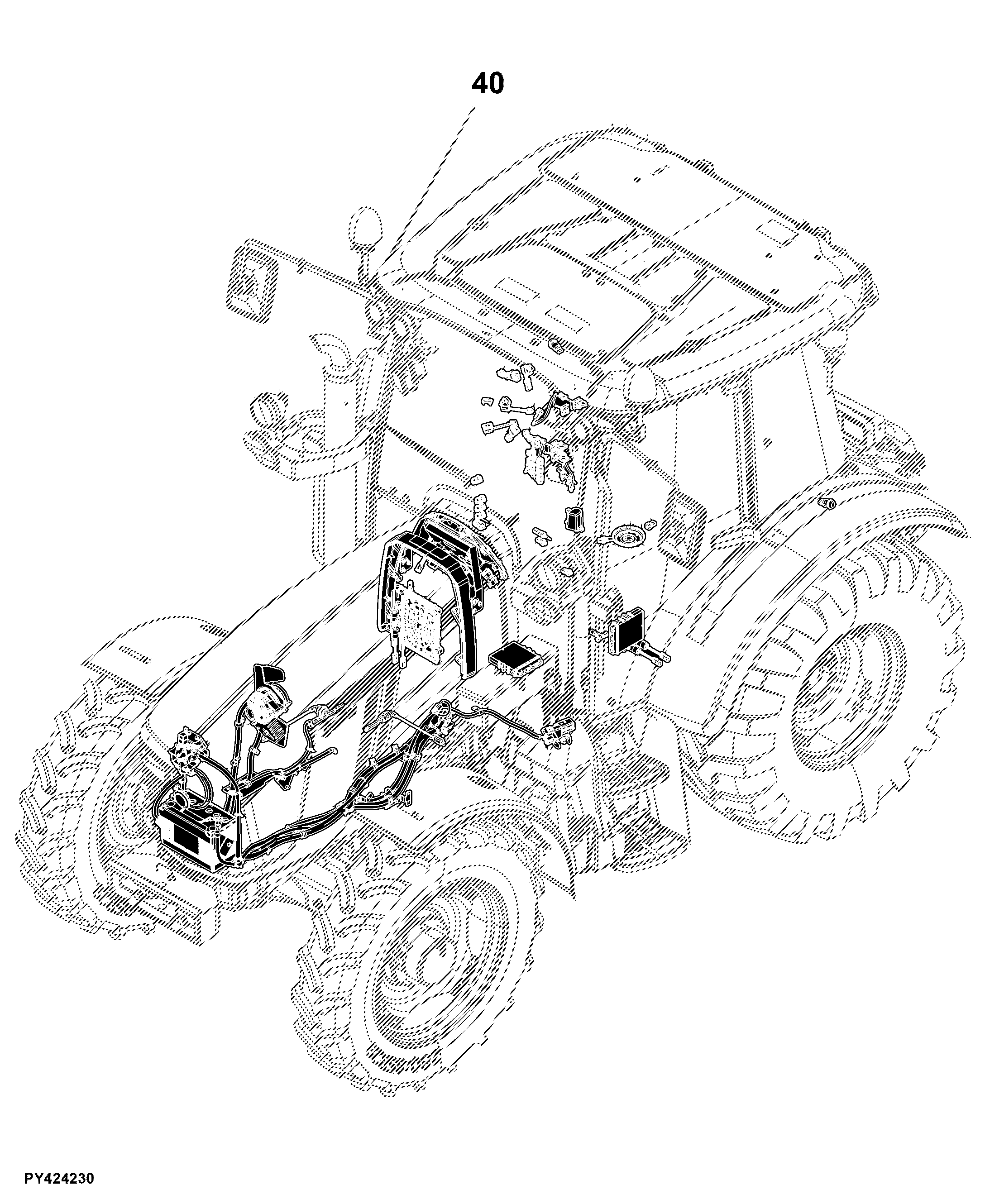 5115M Tractor (Stage V)(1PY5115M*ME000001- )(Europe Edition)