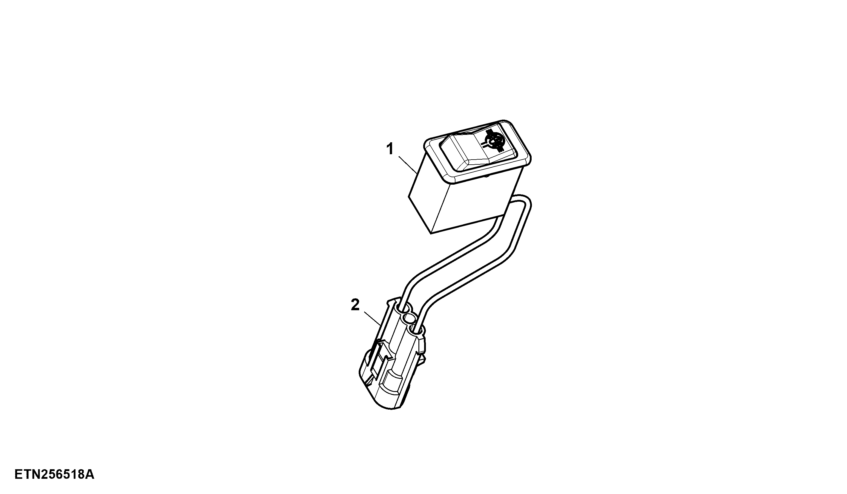 Differential Lock Switch, Electro-Hydraulic
