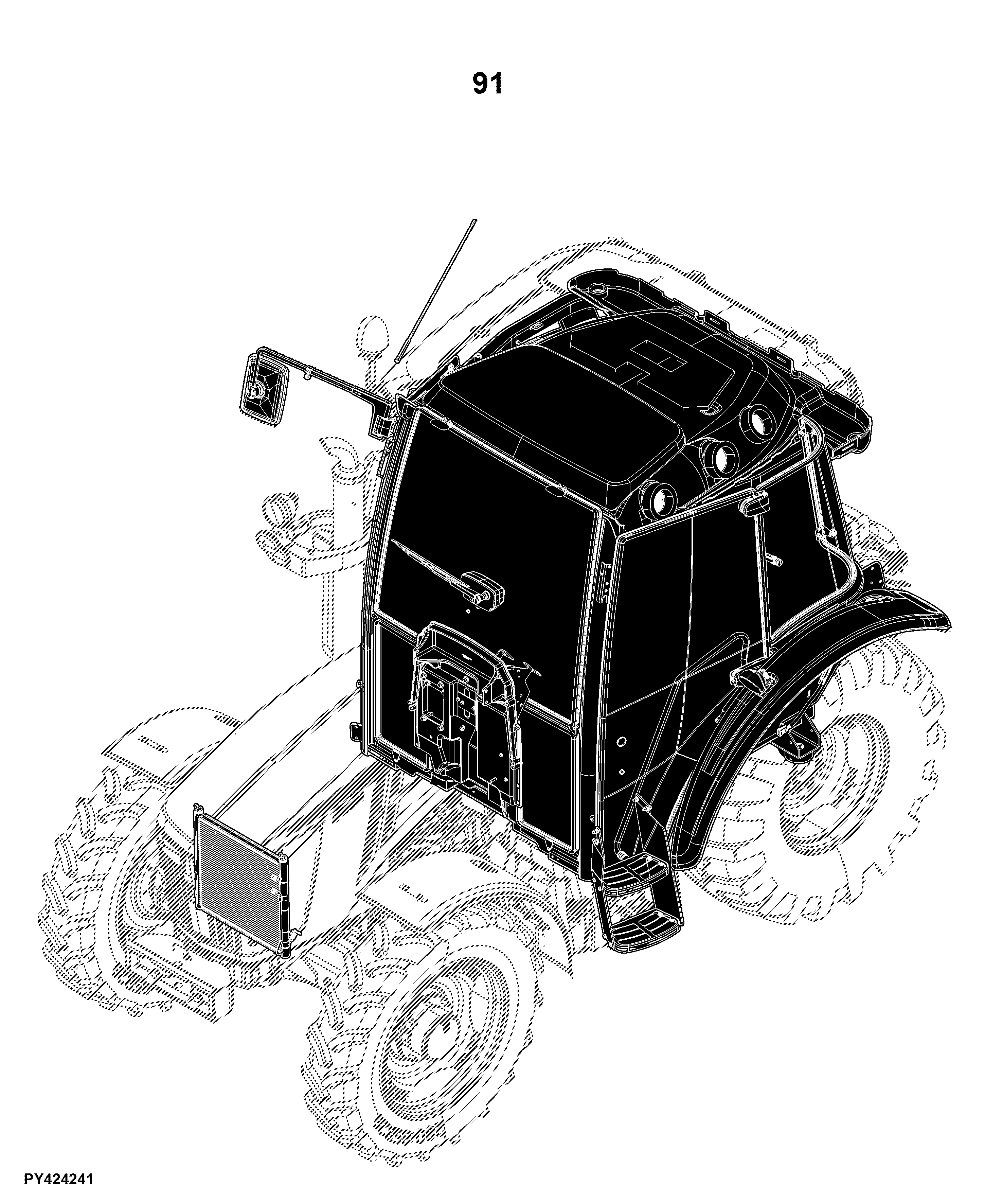 5115M Tractor (Stage V)(1PY5115M*ME000001- )(Europe Edition)