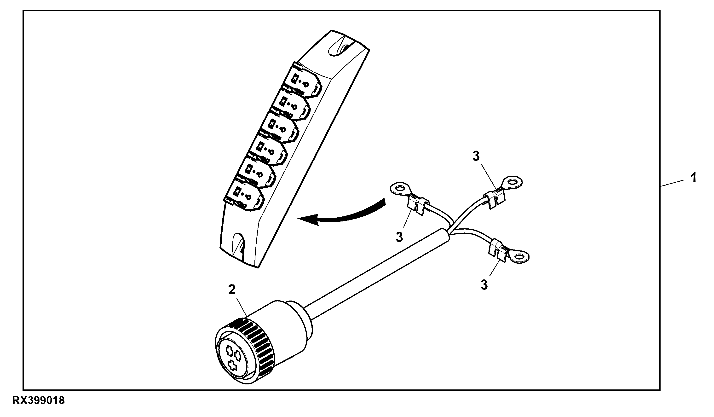 Power Strip Option, Convenience Outlet