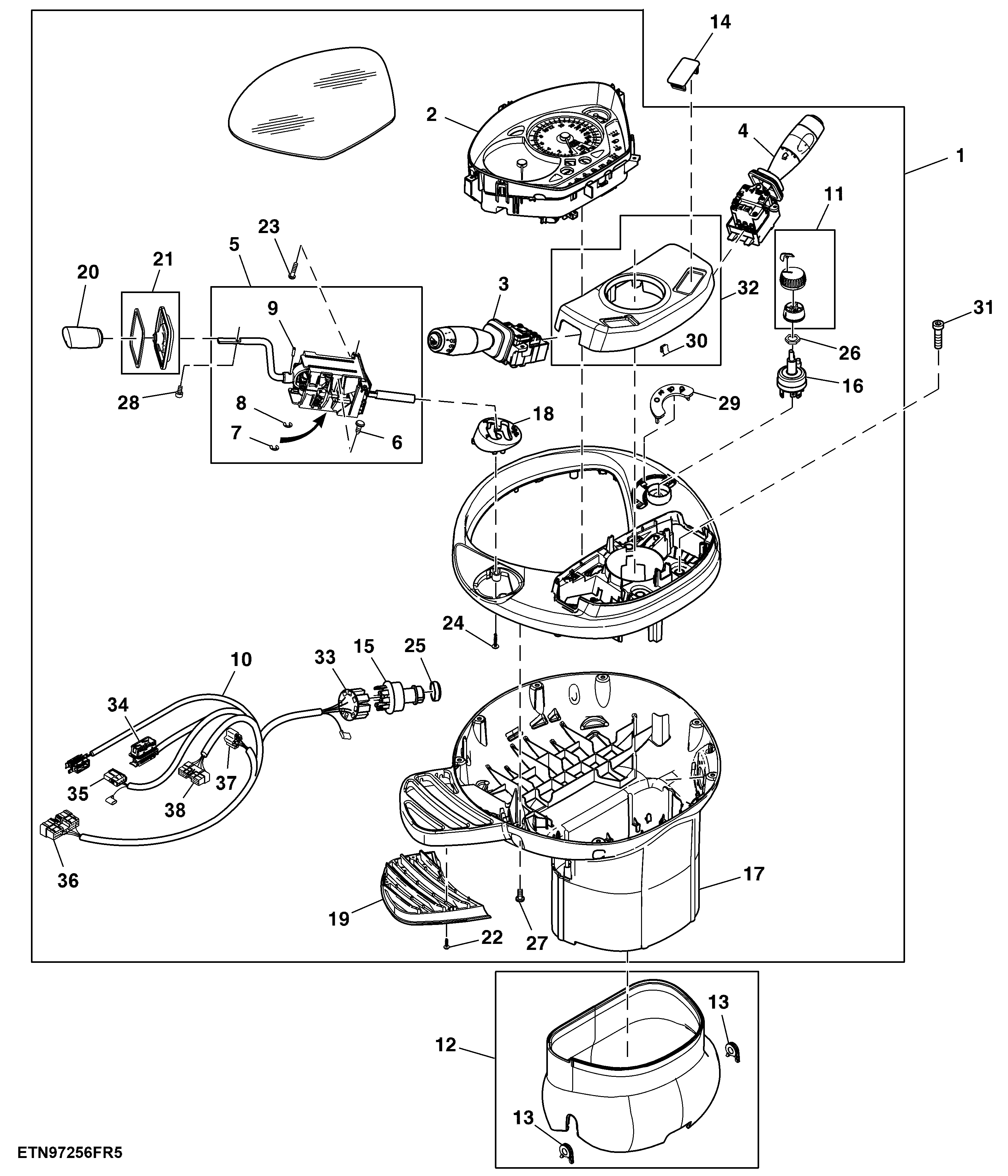 Module, Instrument Panel, IVT™, W/ Indicator Reset