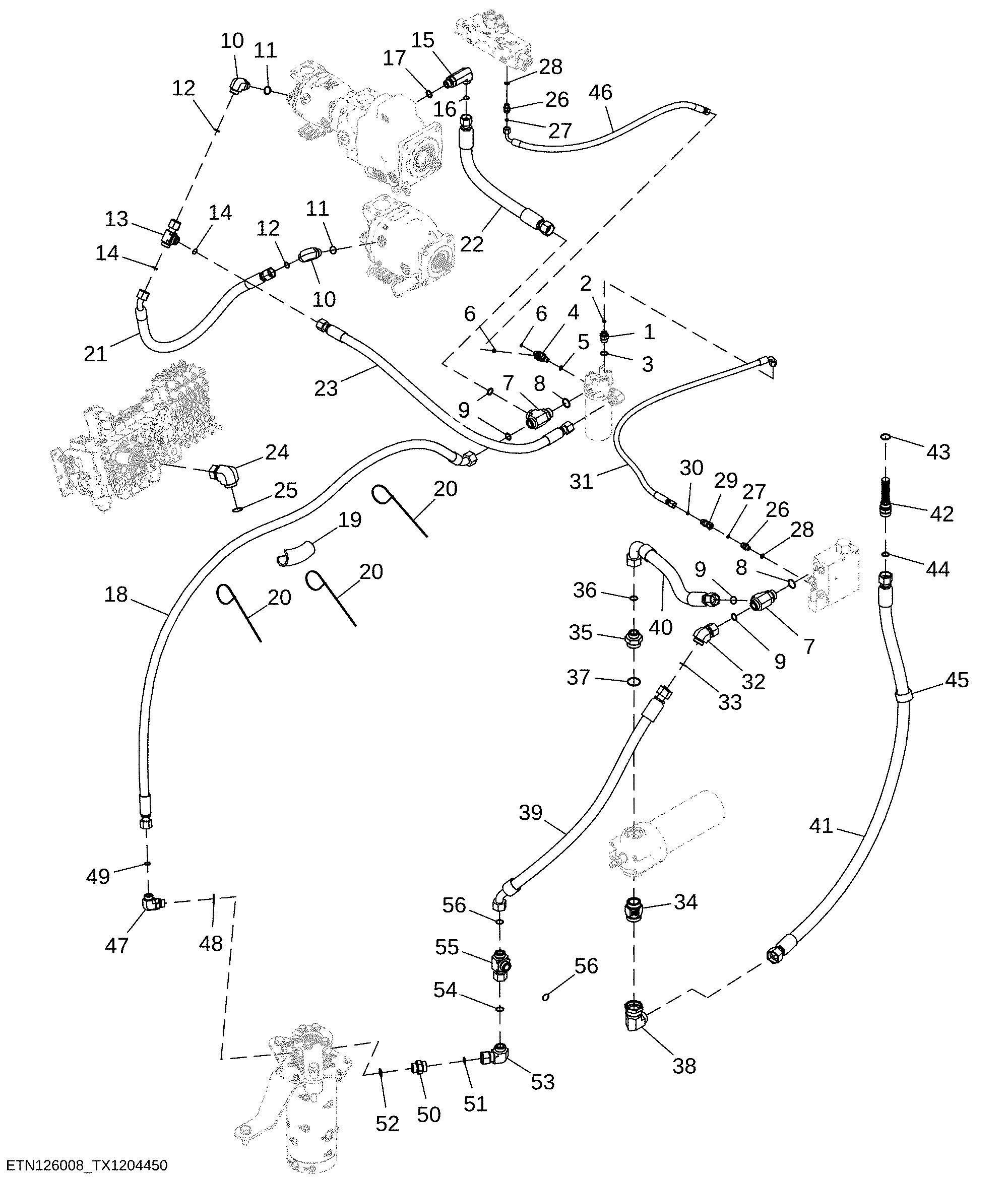 Return Pluming, Circle Saw with Mobile Hydraulics