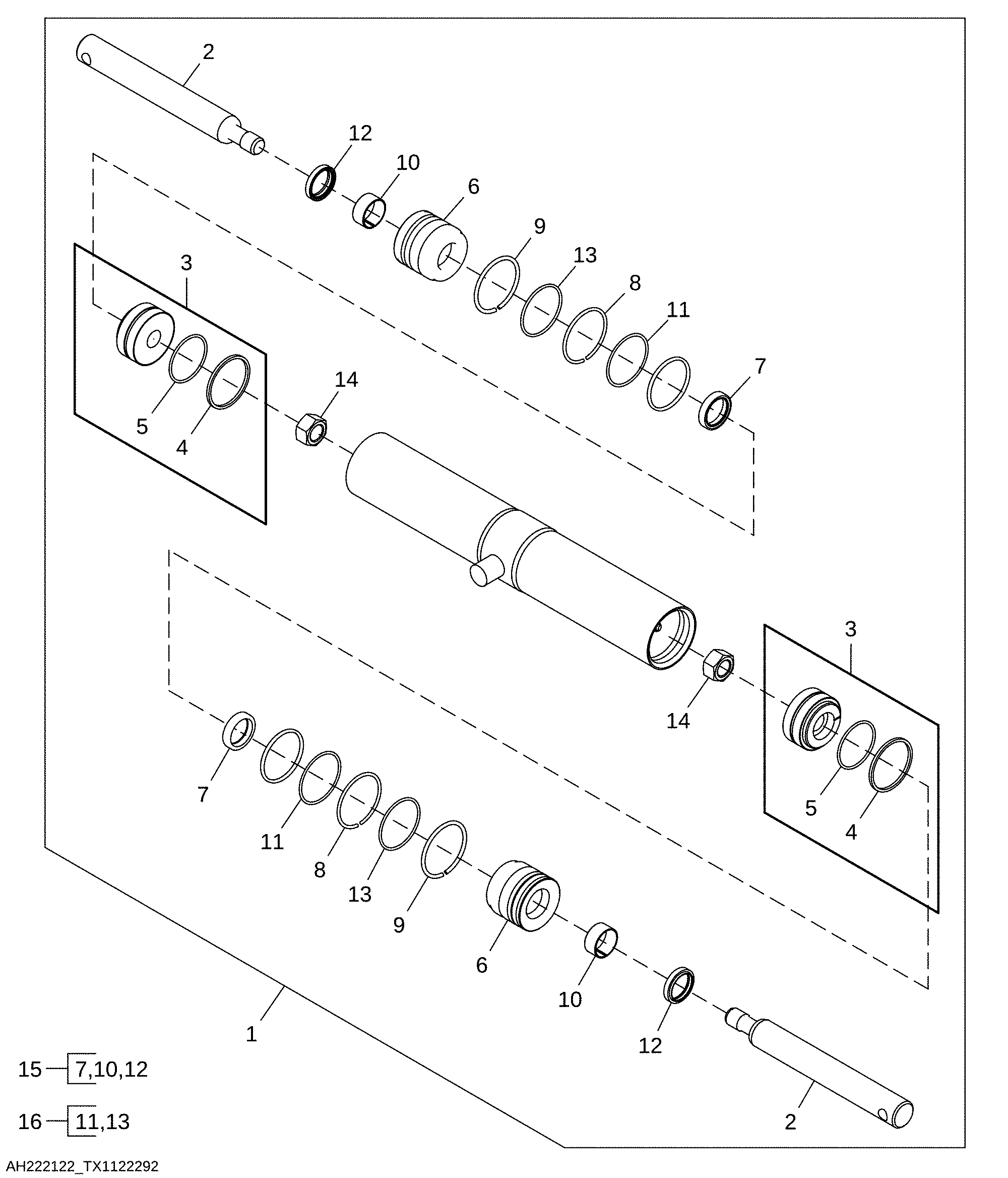 Hi-Vis Coupler Cylinder - Z-Bar / Powerllel™