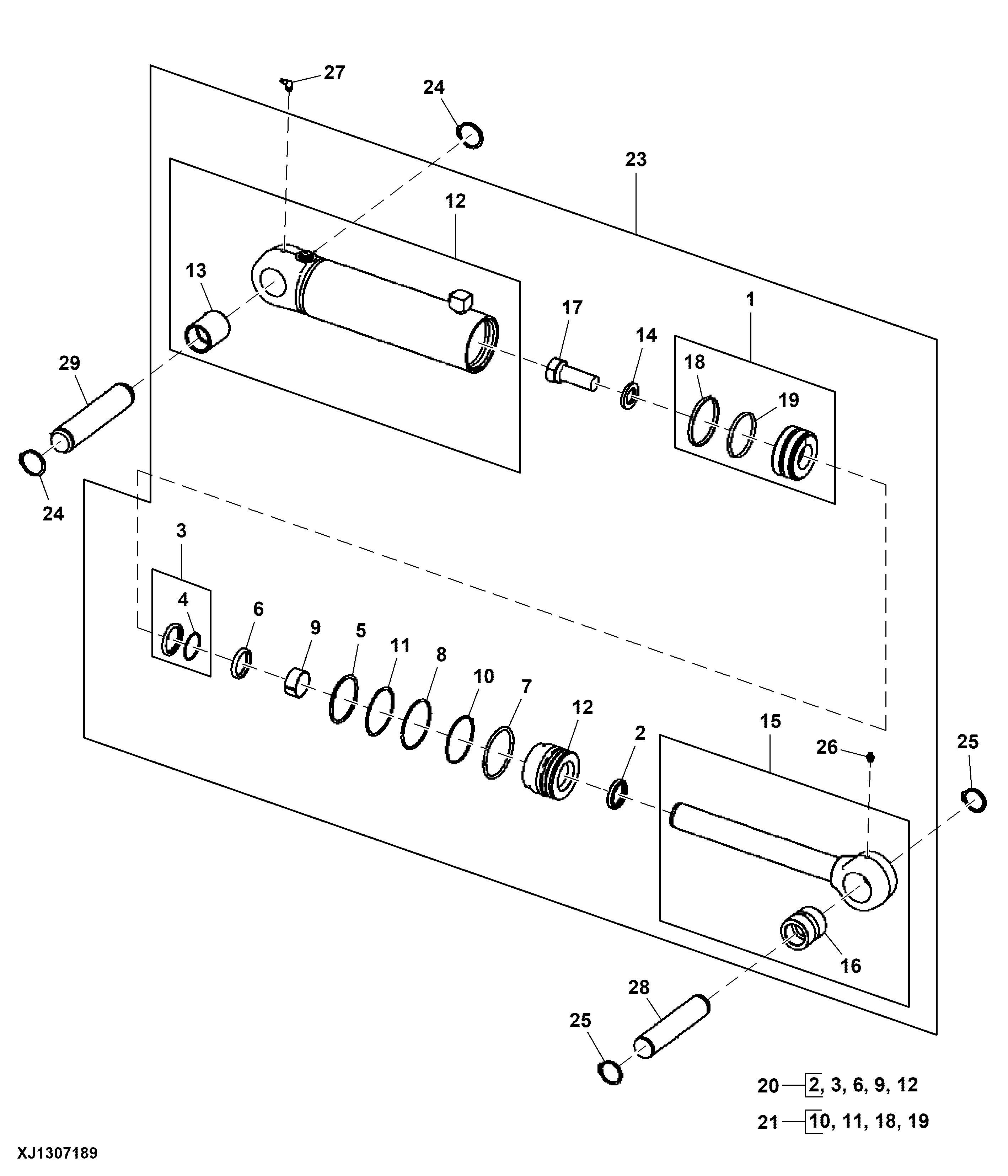 REPLACEMENT REPLACEMENT BLADE TILT CYLINDER