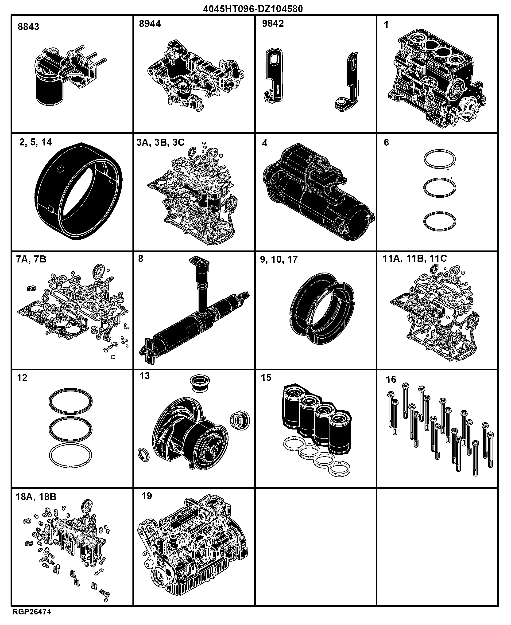 04A Engine 4045HT096-DZ104580