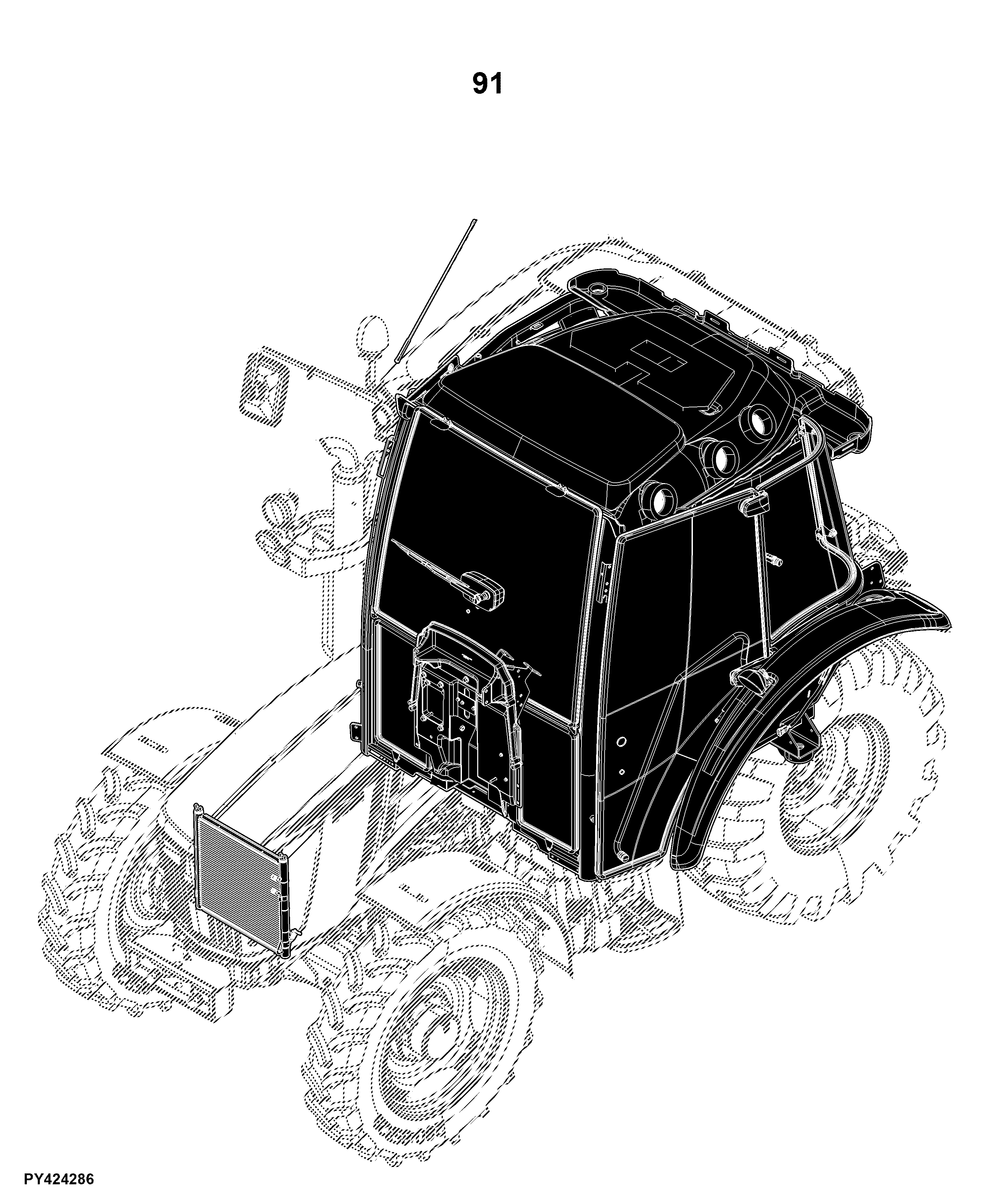 5085M Tractor (1PY5085M*M*000001- )(Worldwide Edition)