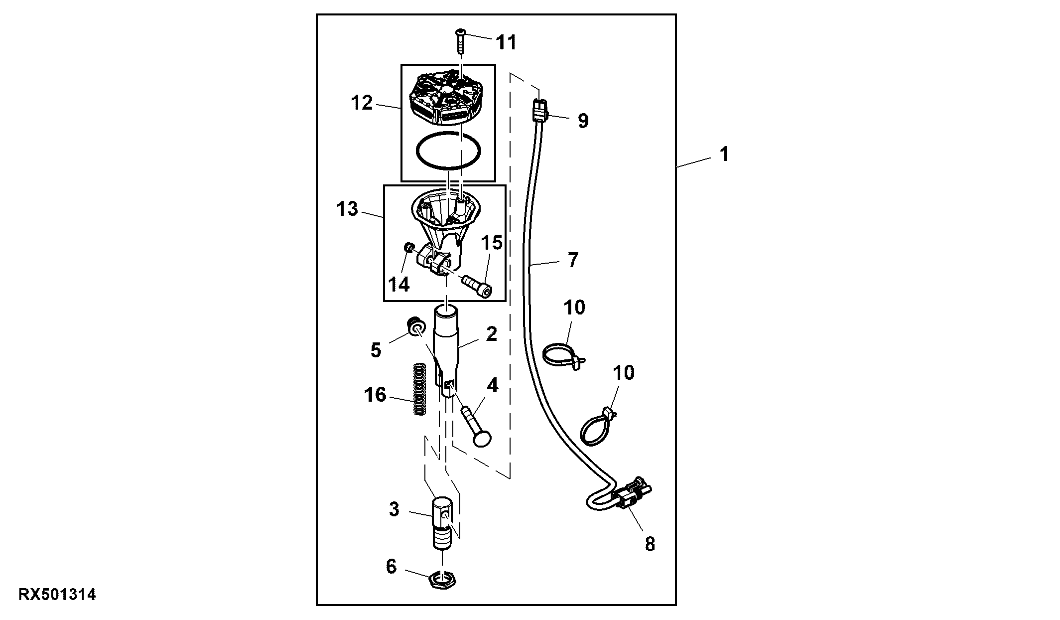 Mounting Parts, LED Beacon Lights, Attachment