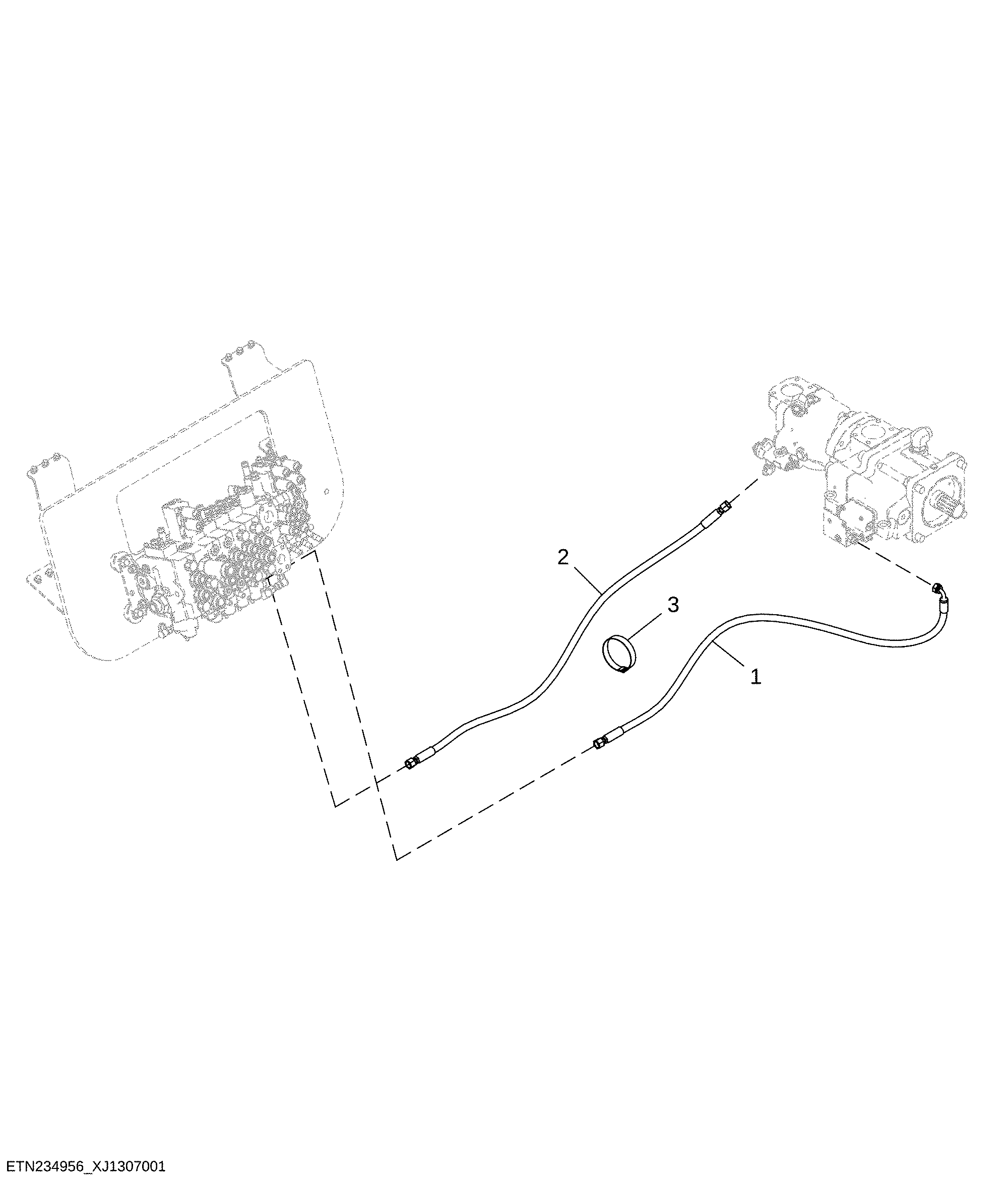 Load Sense Plumbing, 2 Pumps (394056 - )