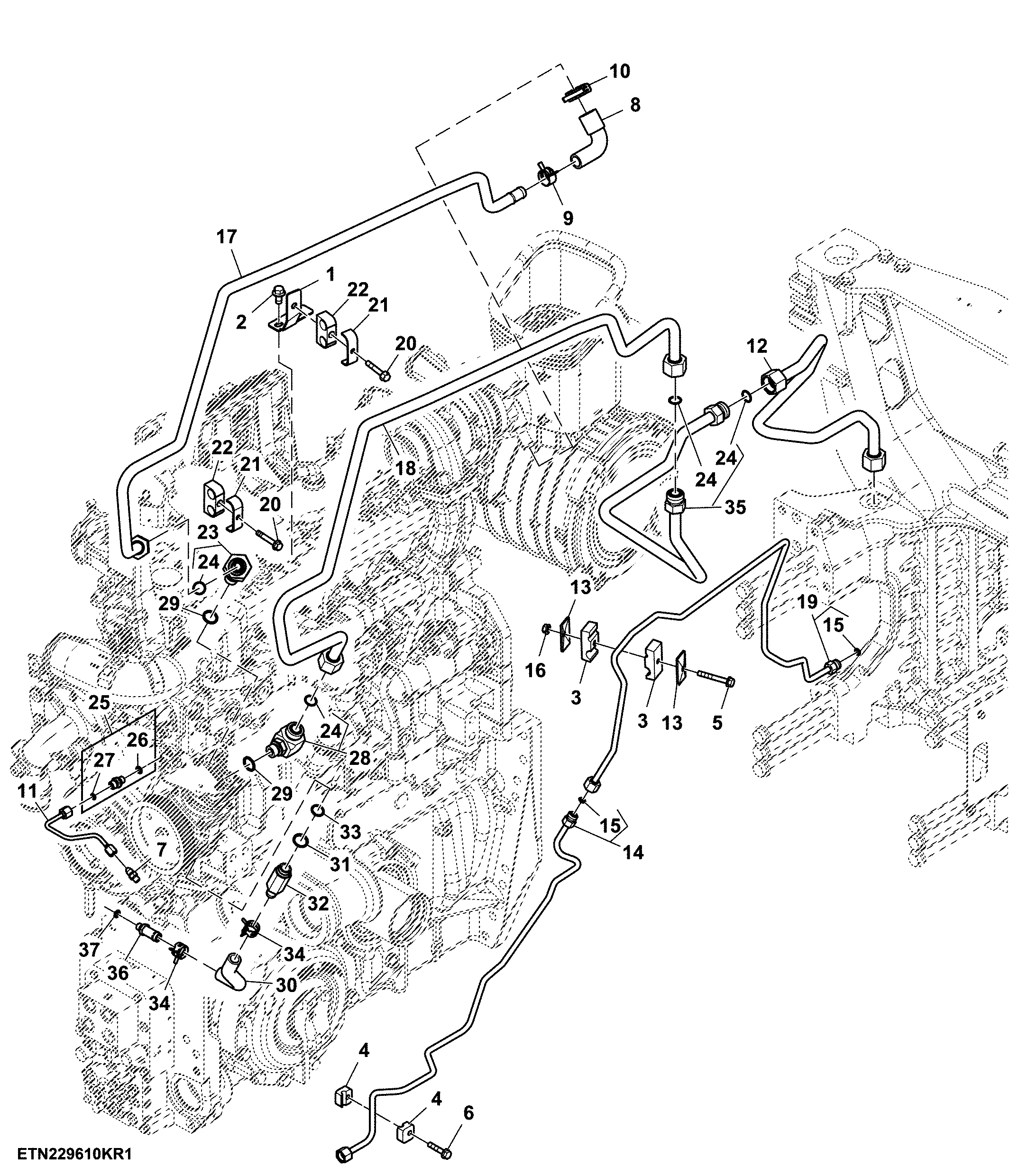 Manifold, Option Line Bundle, T2 Engine (181339 - 200000)