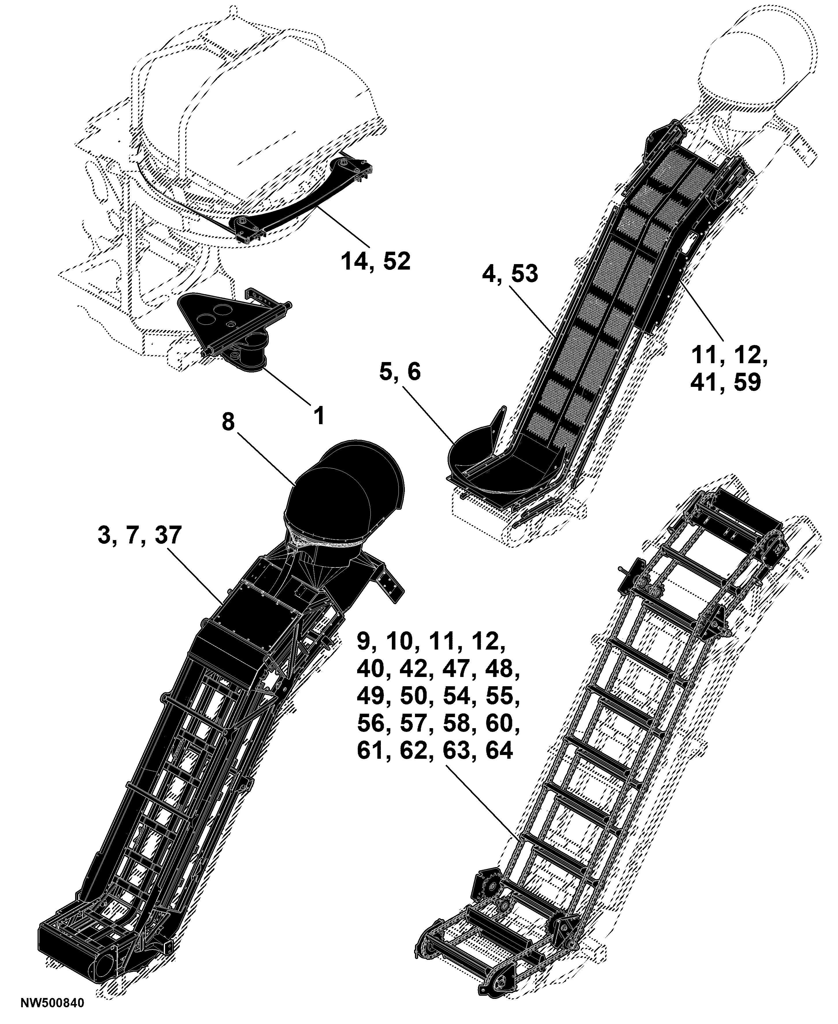 170 Elevator and Secondary Extractor System