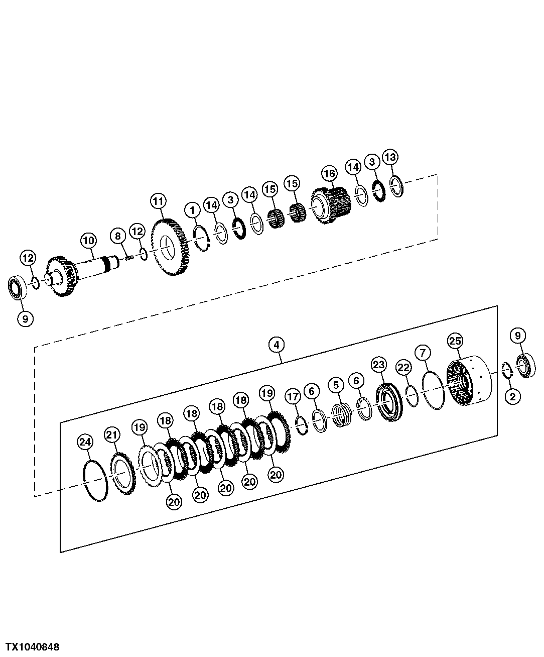 High Range Forward Clutch Assembly (619524 - )