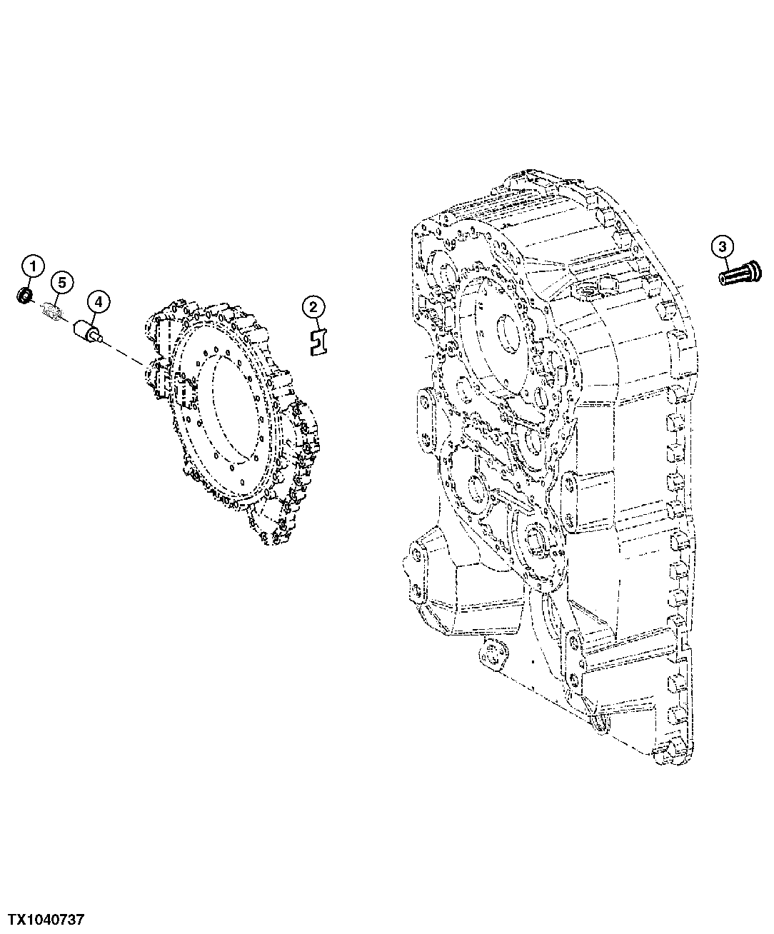 Torque Converter Relief Valve and Transmission Minimum Pressure Valve (619524 - )