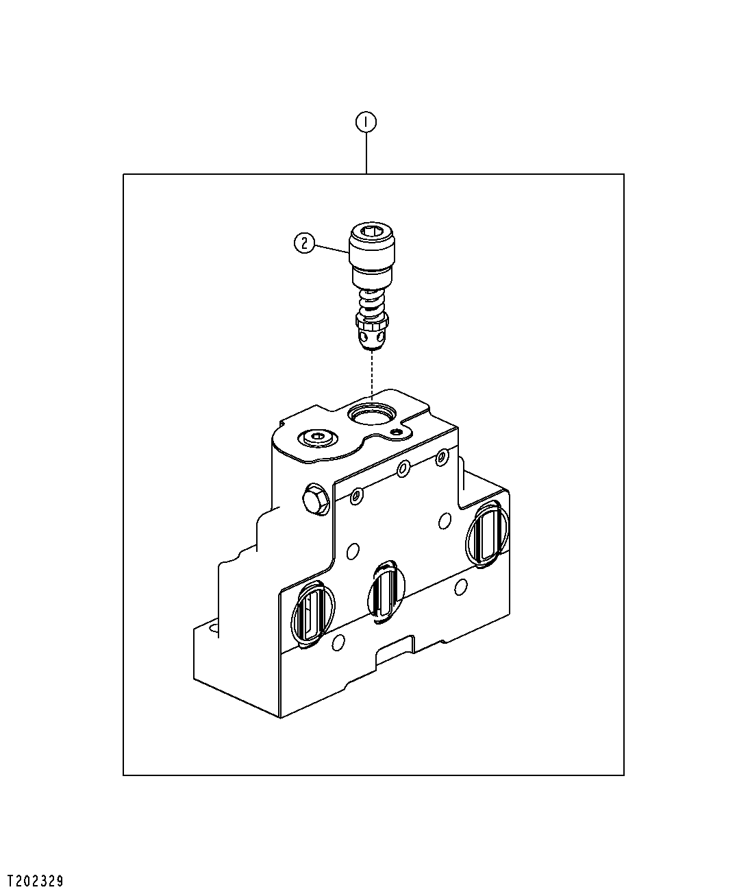 Inlet Valve Section with Relief Valve