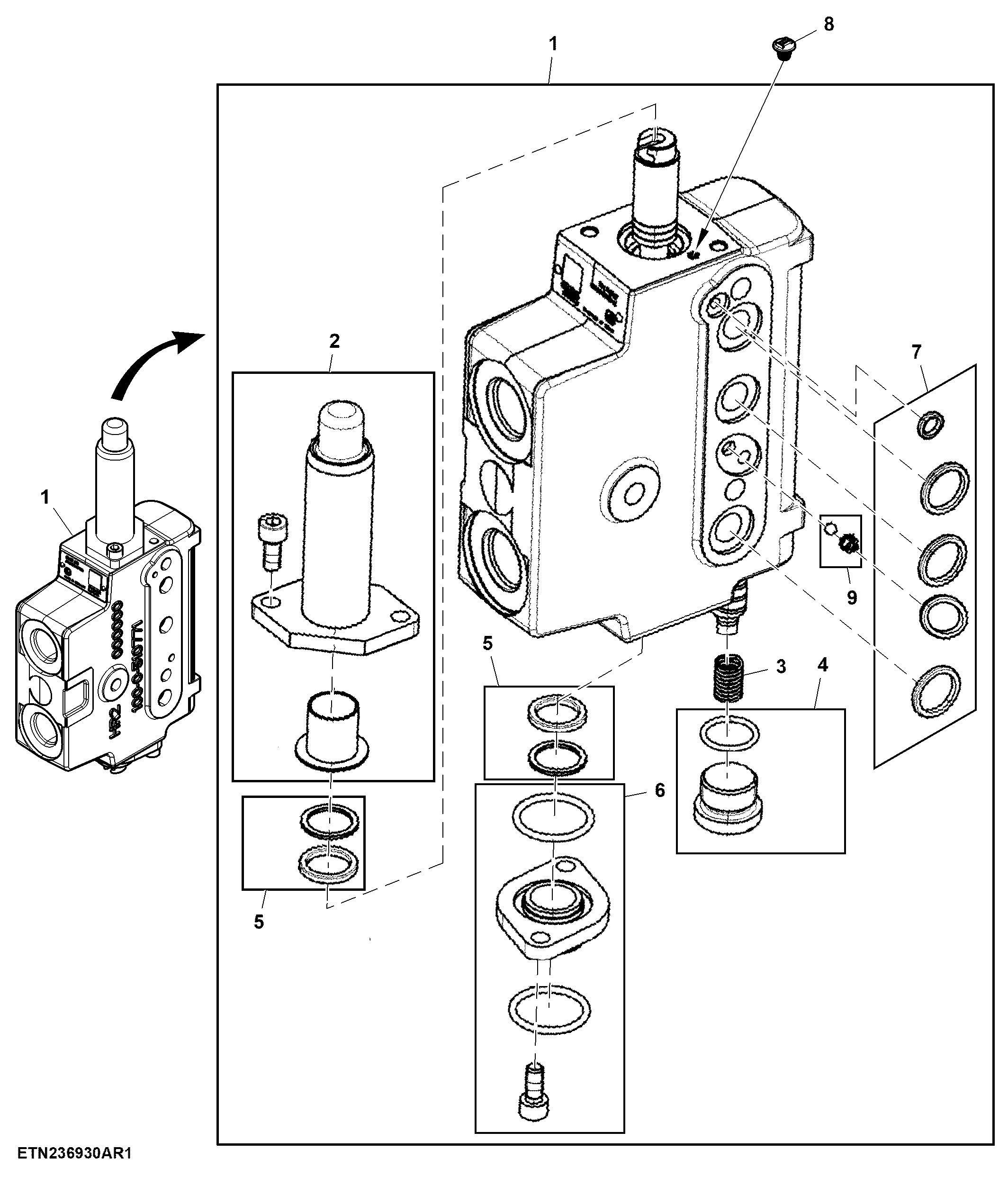 Mechanical SCV 100 Series, Position II (010000 - )