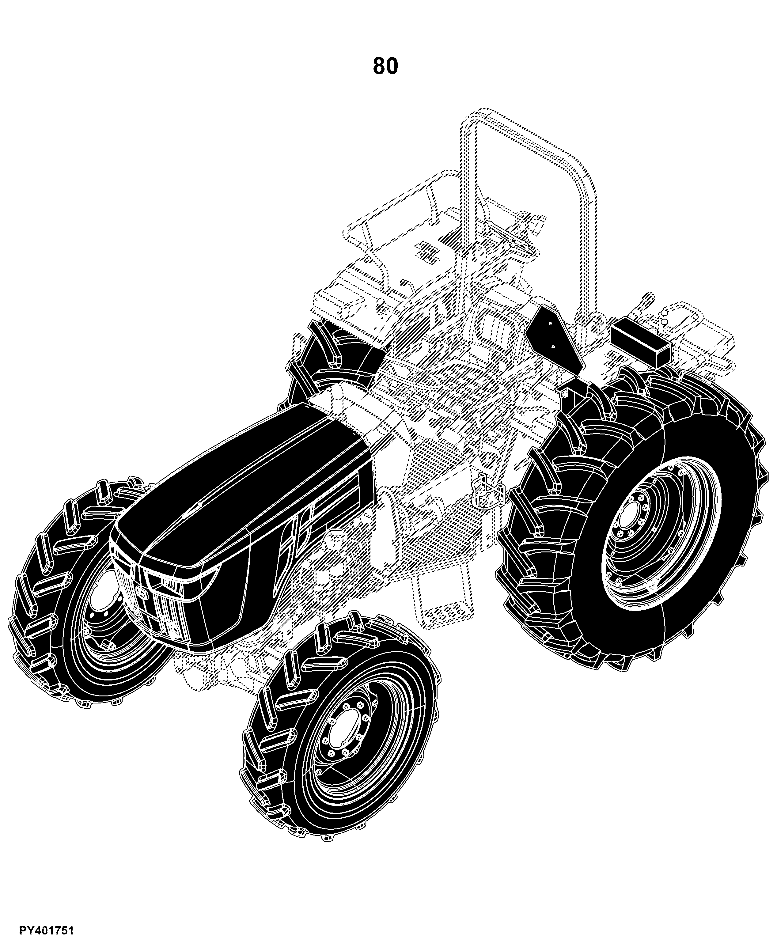 5075E Tractor (Trem IV Engine)(India Edition)
