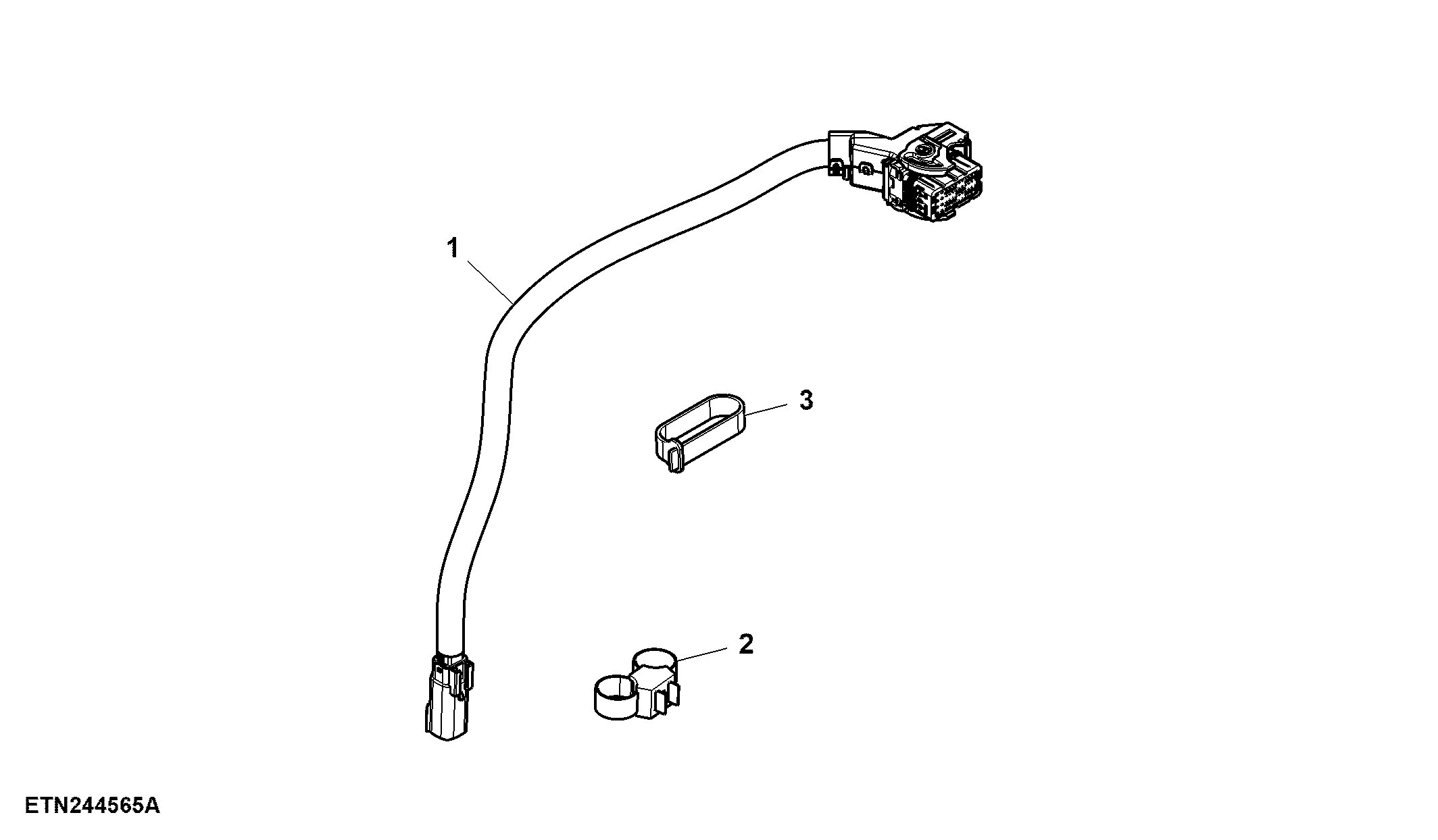 Wiring Harness, Modular Telematics Gateway Controller