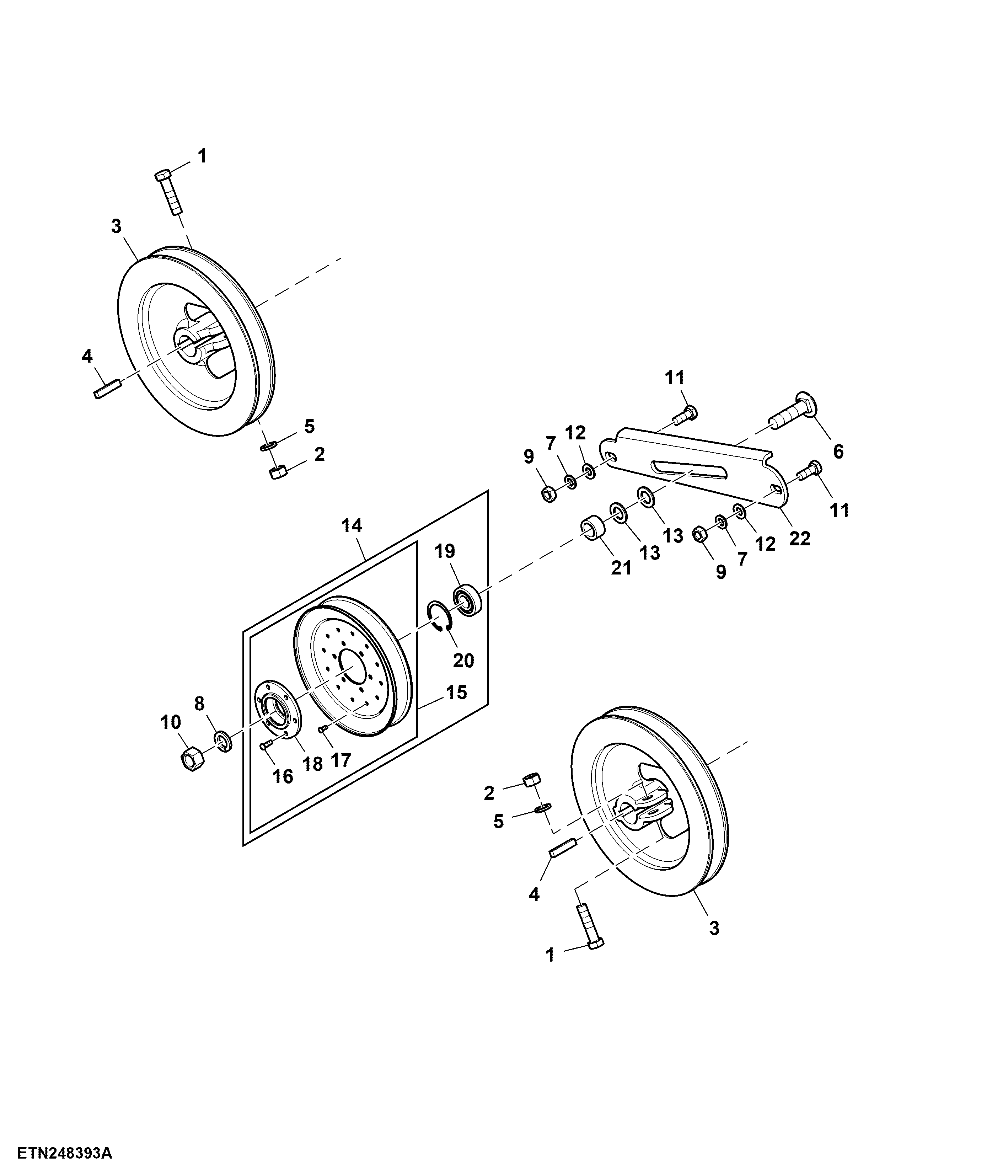 Lower Chaffer Board Drive (Not for Chinese Mainland) (100044 - )
