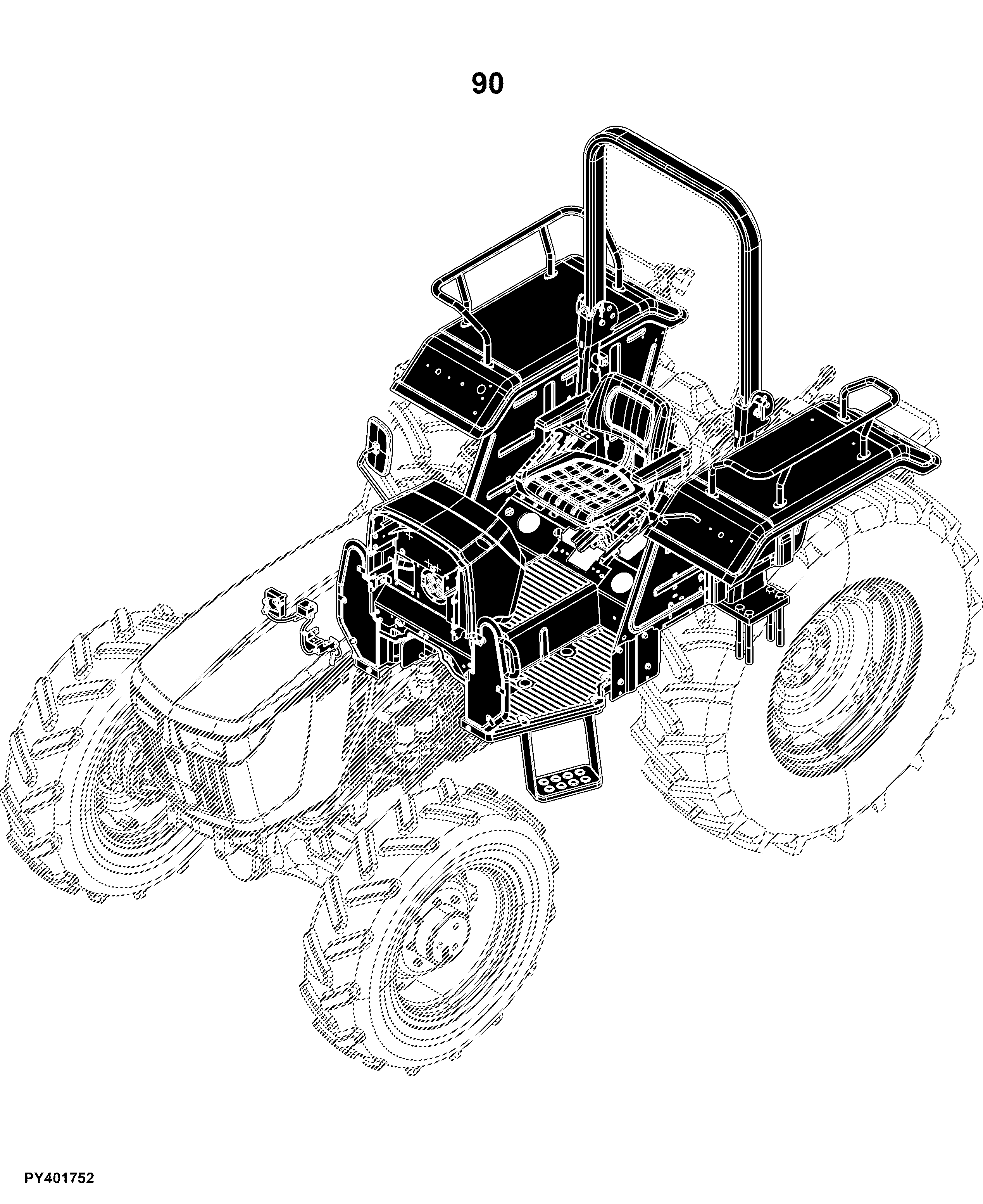 5075E Tractor (Trem IV Engine)(India Edition)