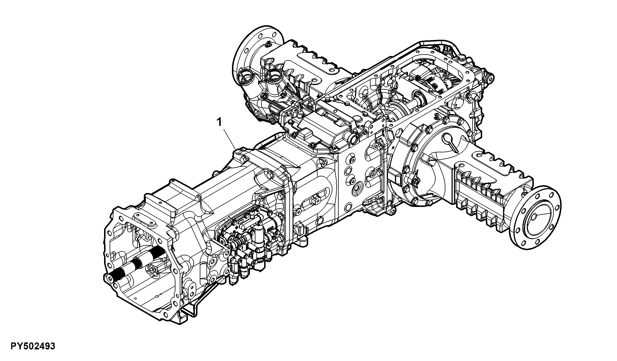Transmission, PowrReverser™ Plus, 24 x 12