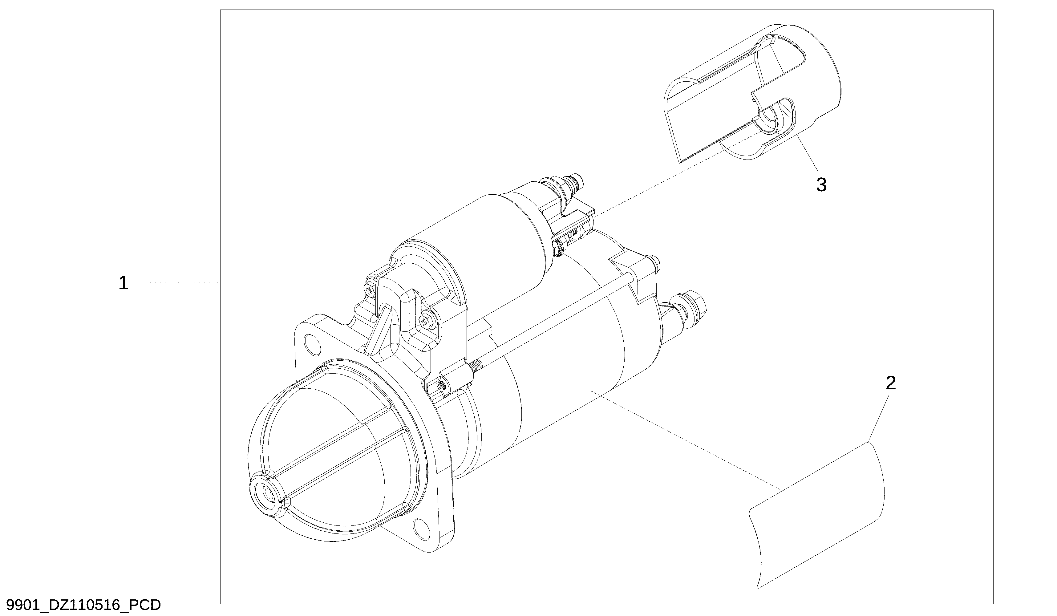 9901 Starter Motor Kit