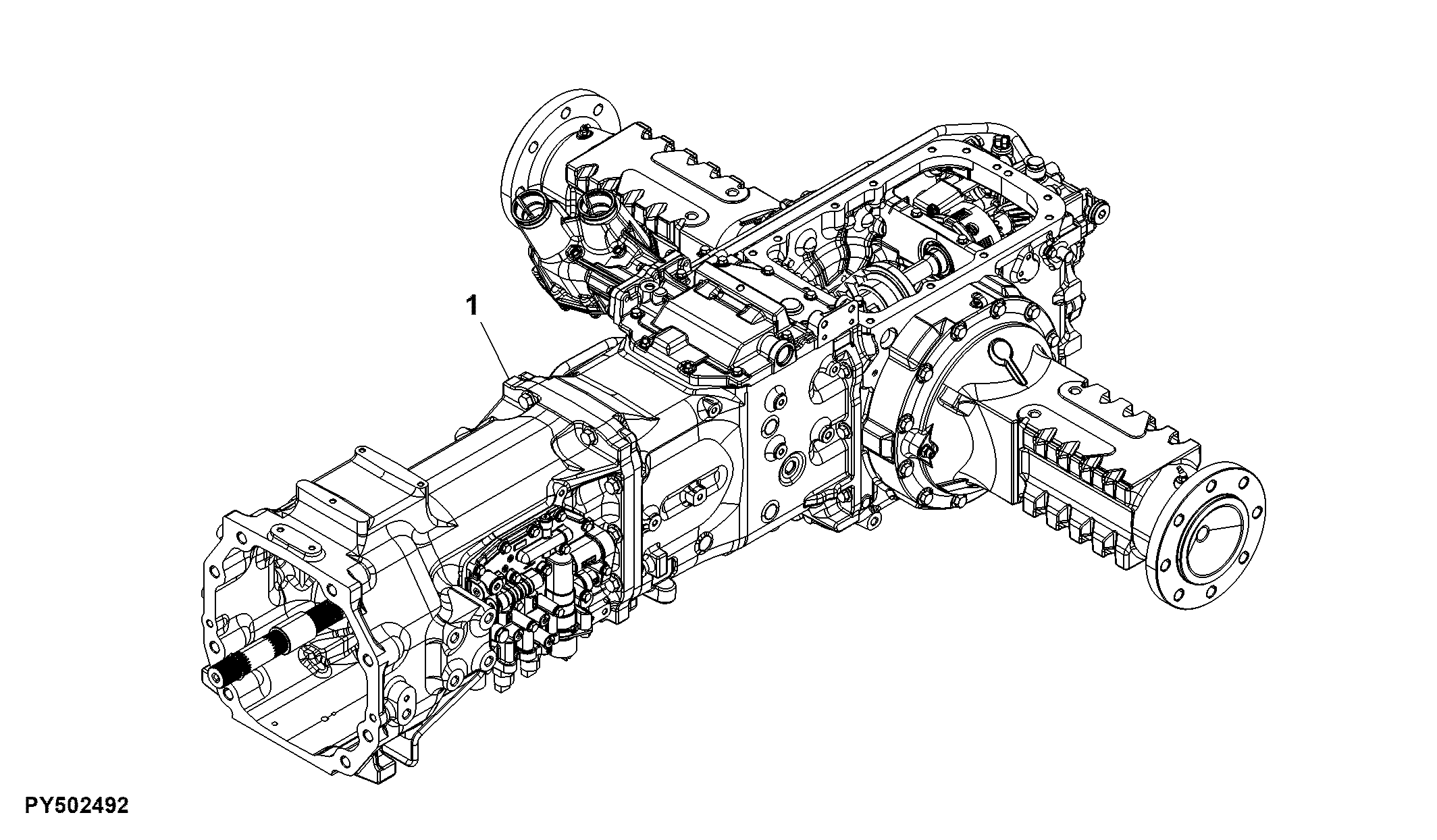 Transmission, PowrReverser™, 12 x 12