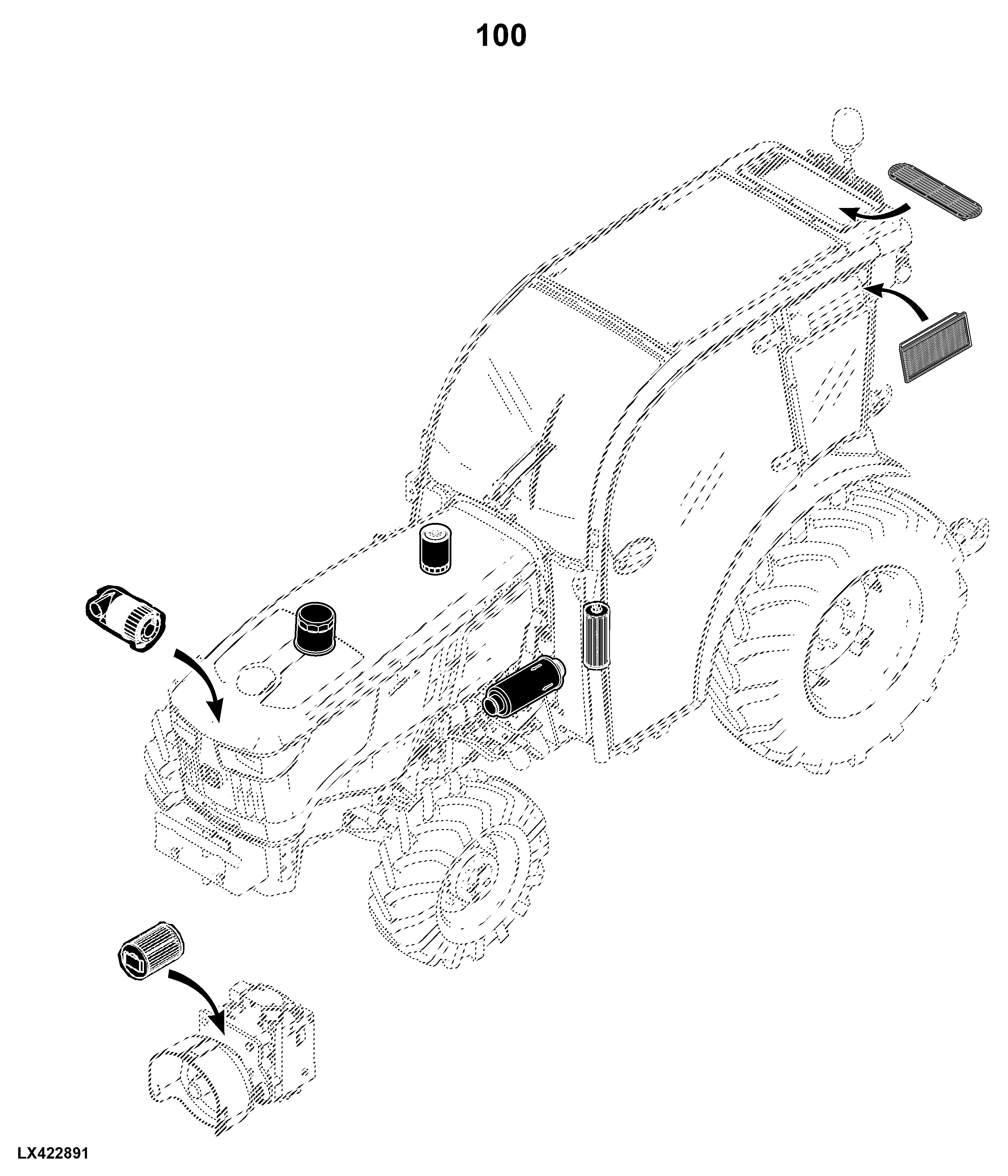 5100GL Tractor (Engine F5D) IT4 (Europe Edition)