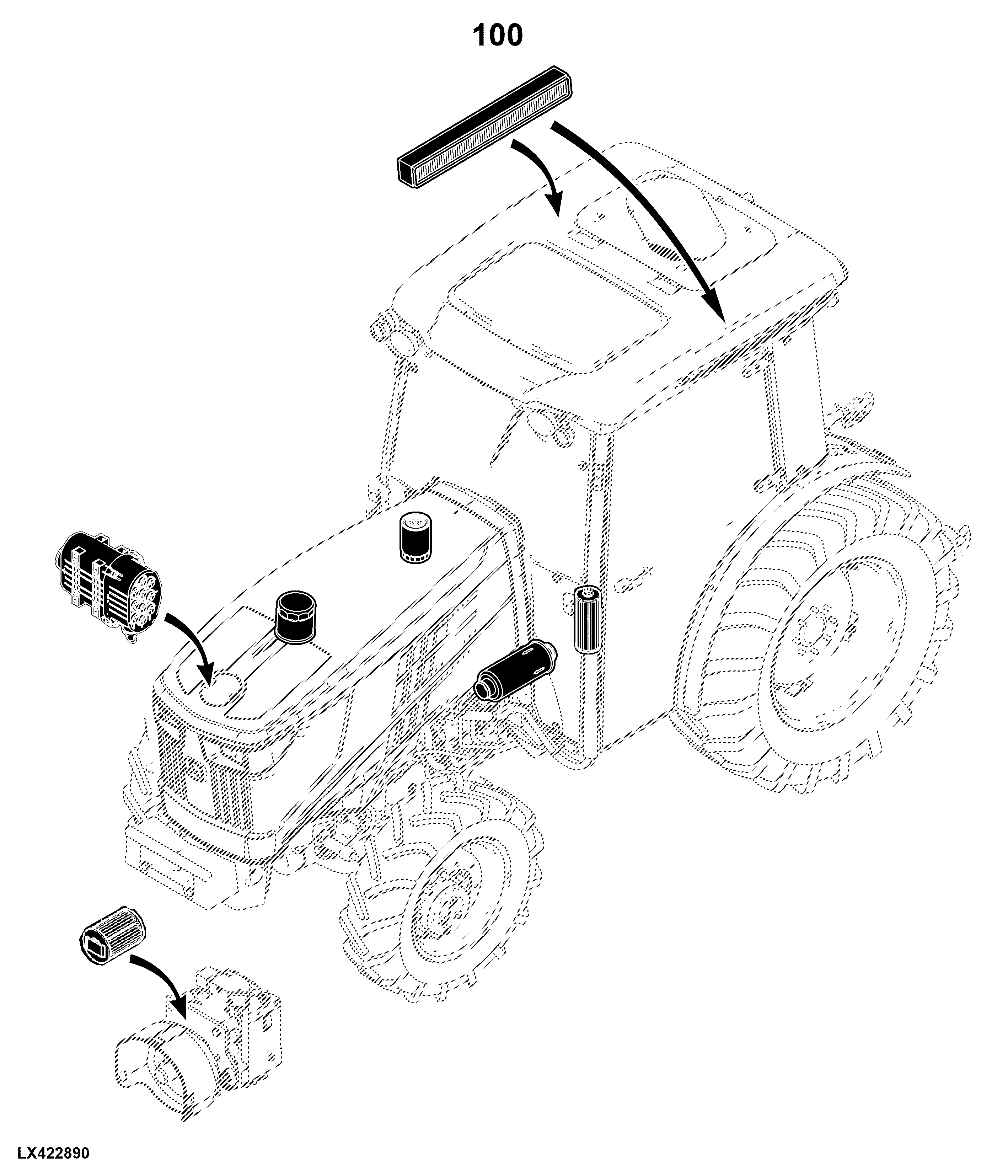 5090GF Tractor (Engine F5D) IT4 (Europe Edition)