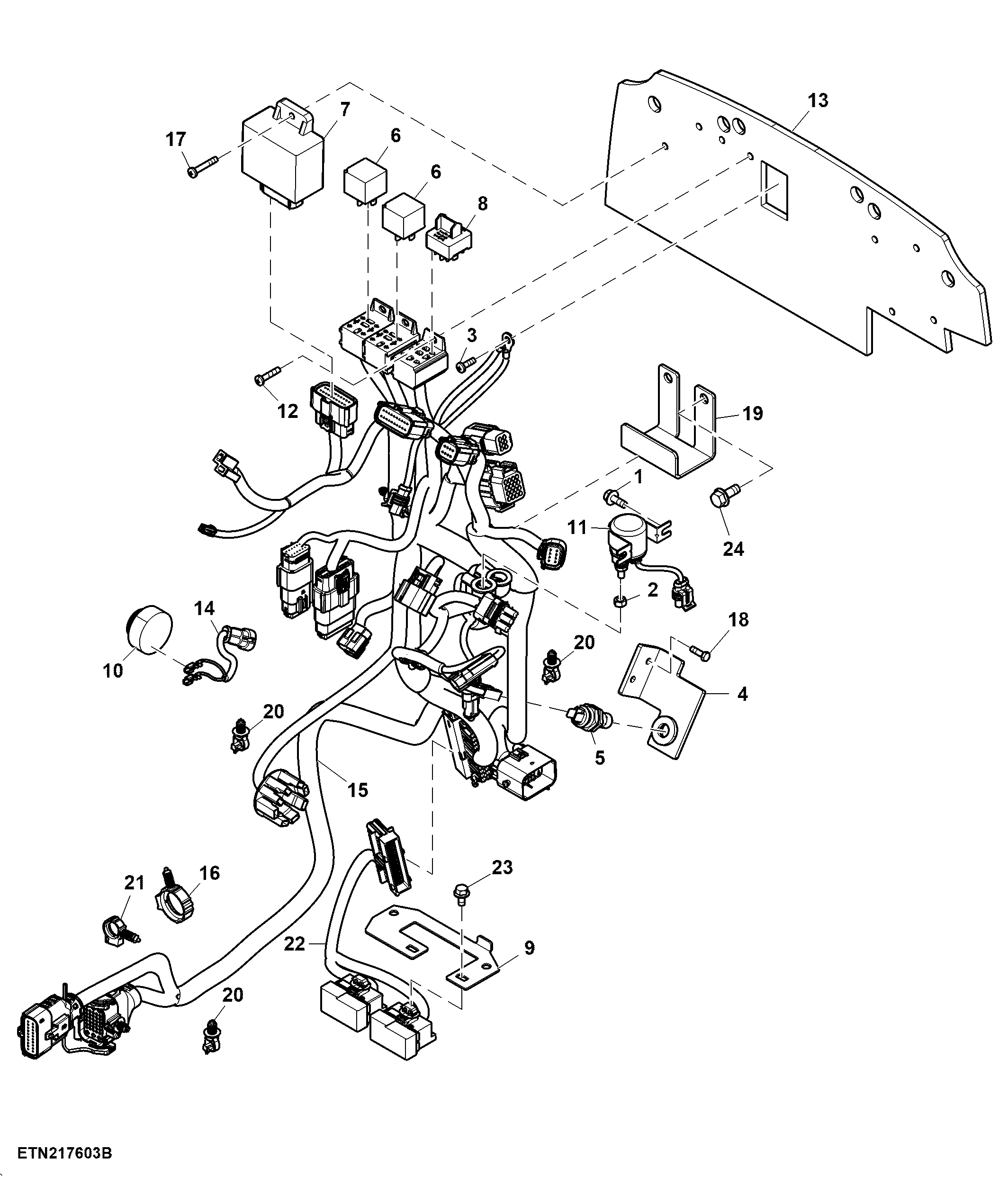 Console Wiring Harness, SyncShuttle™, Premium