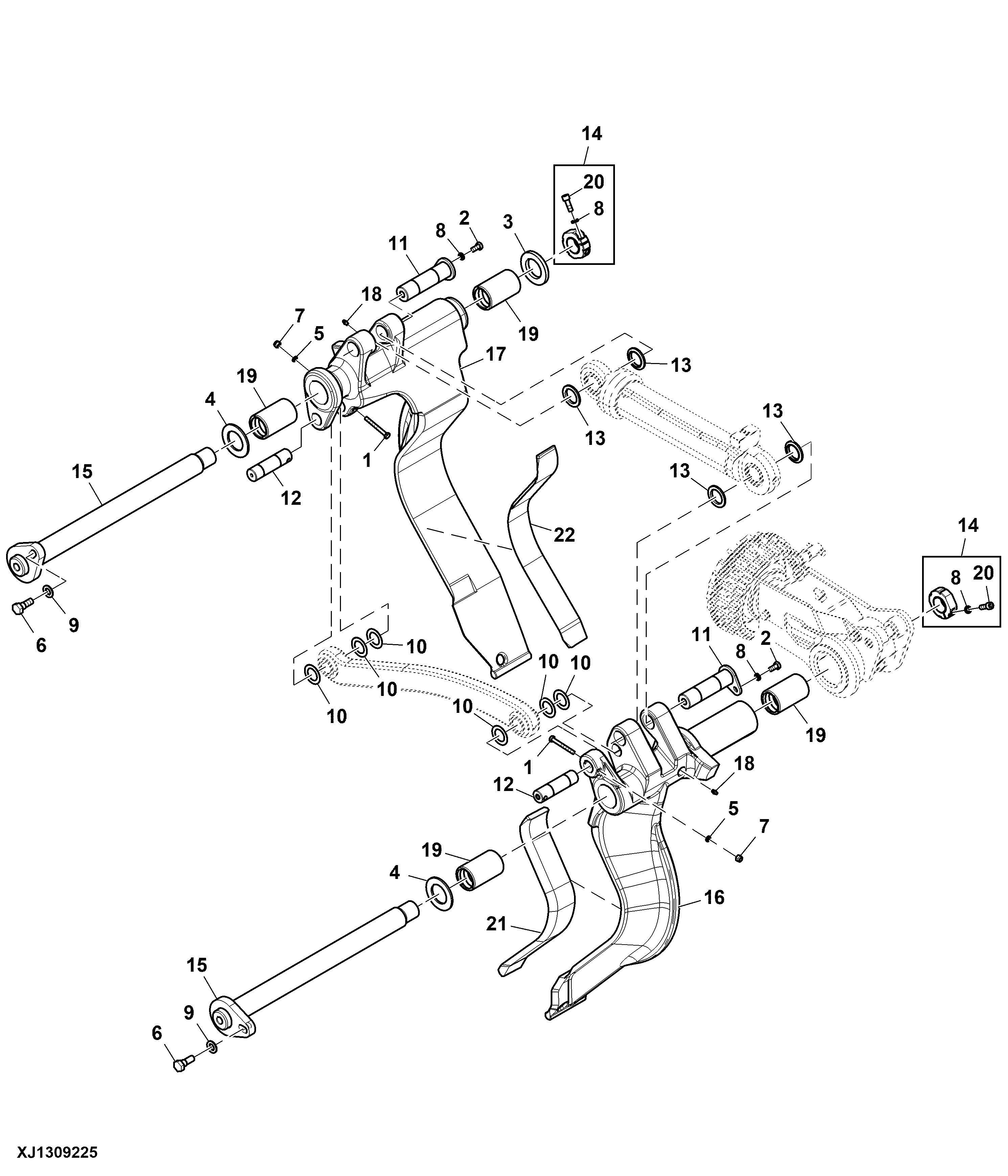 Delimb Unit, Swept Option for Single-stem Configuration