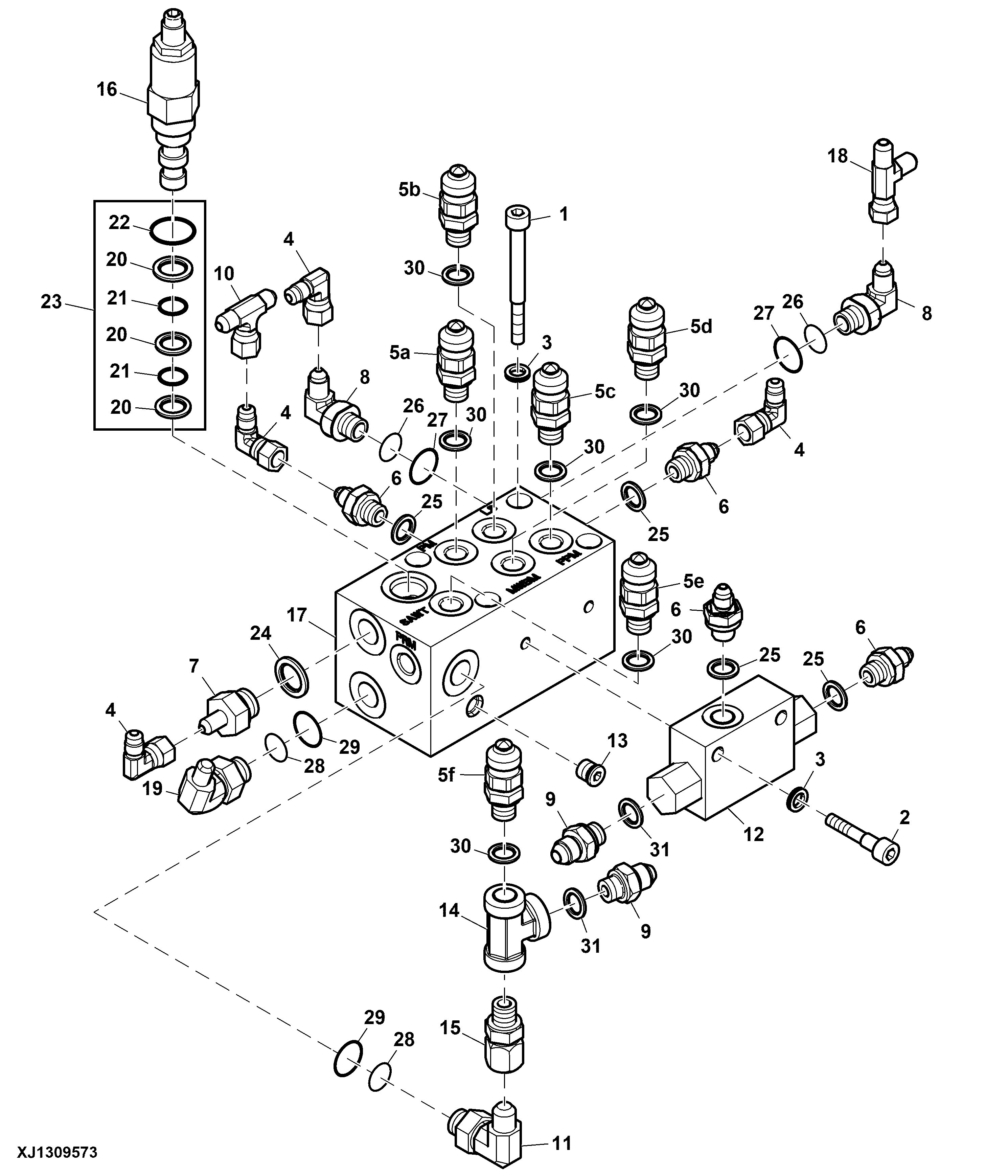 Remote Manifold With Auto Tension and Load Sense ( - 000021)
