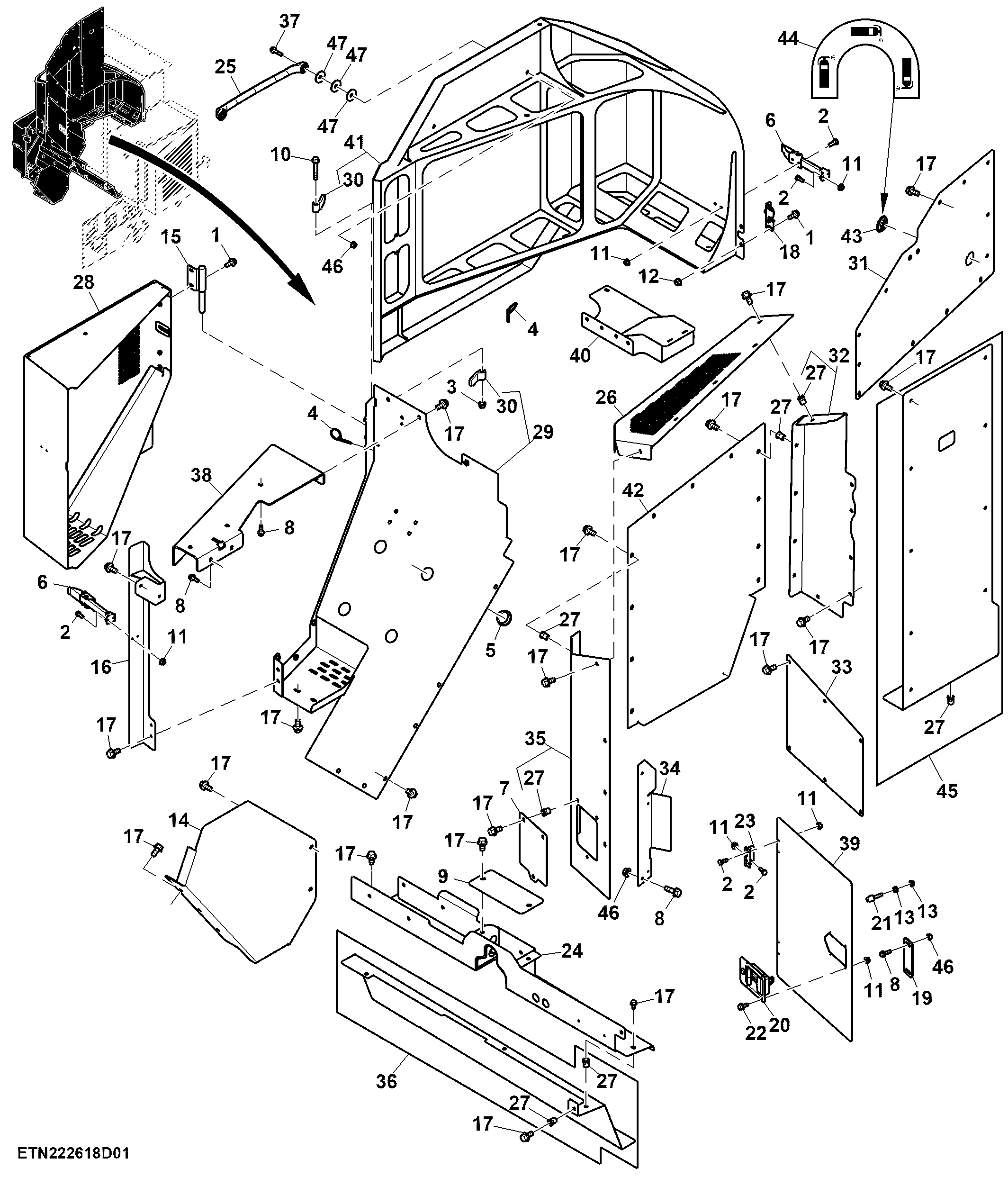 Shields, Supports and Side Panels, Tier 3 (1/2)