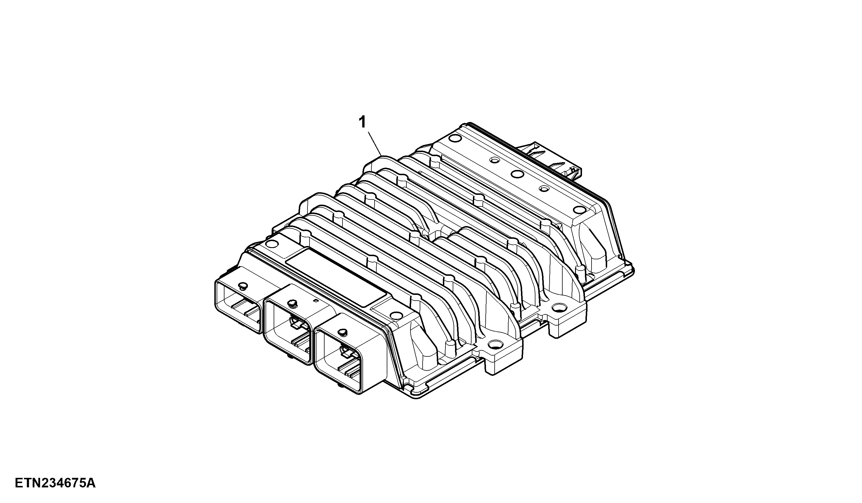Control Unit, Rear Chassis Controller
