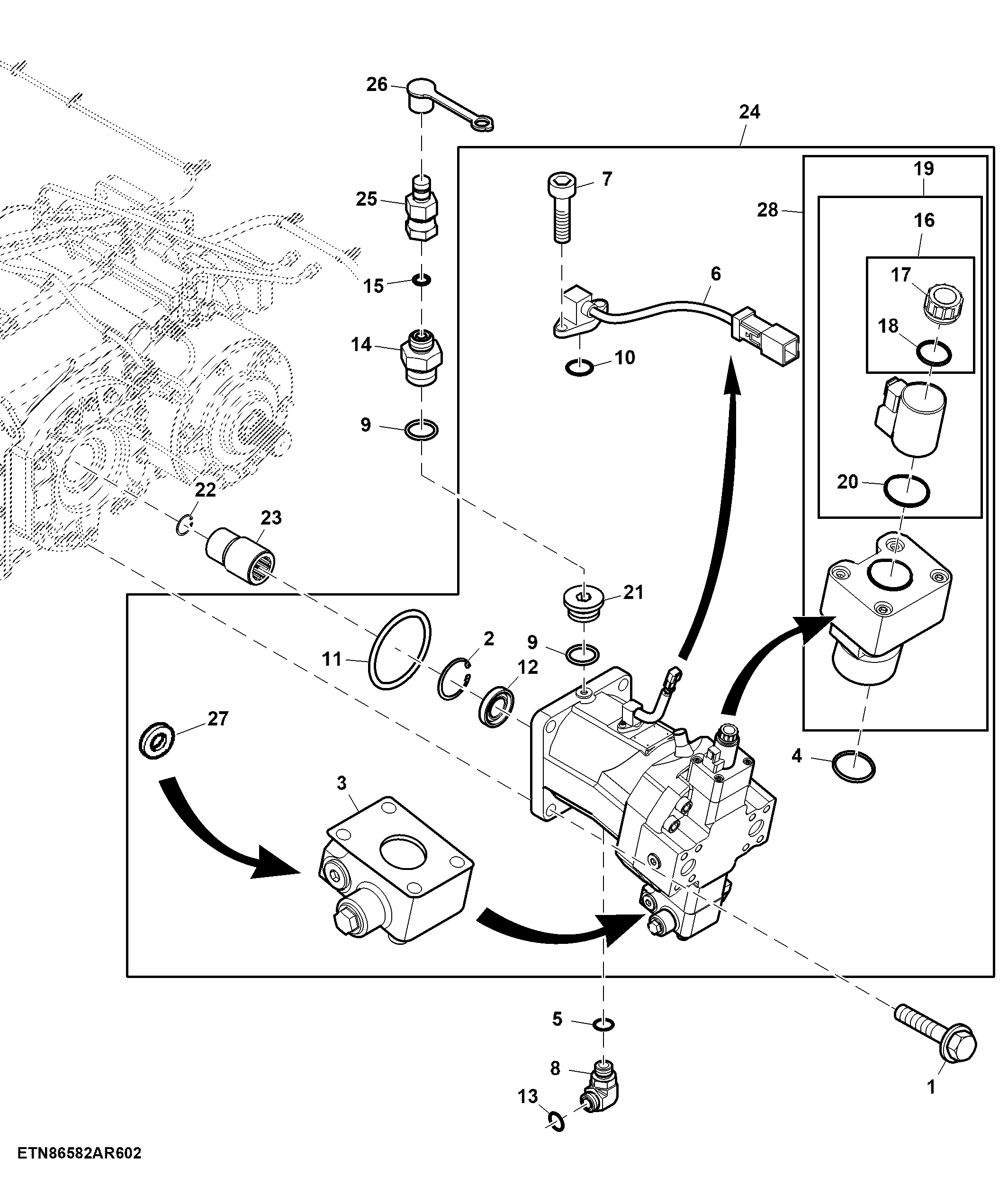 Hydrostatic Drive Motor, ProDrive™ Transmission