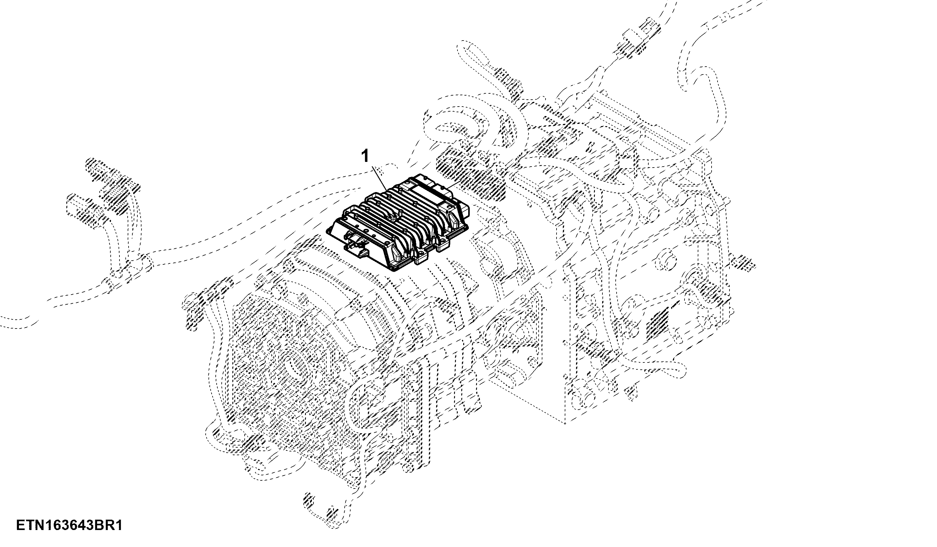 Control Unit, Rear Chassis Controller