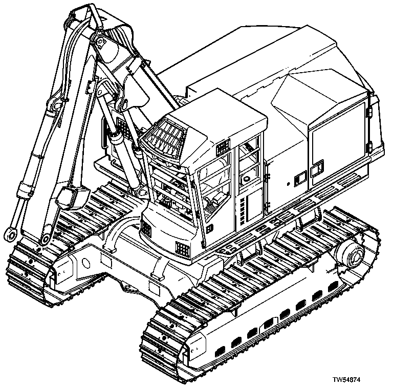 909J and 959J (Leveler) Tracked Feller Buncher